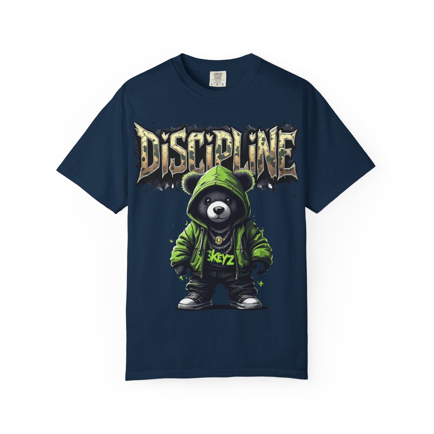 Green Teddy Discipline T
