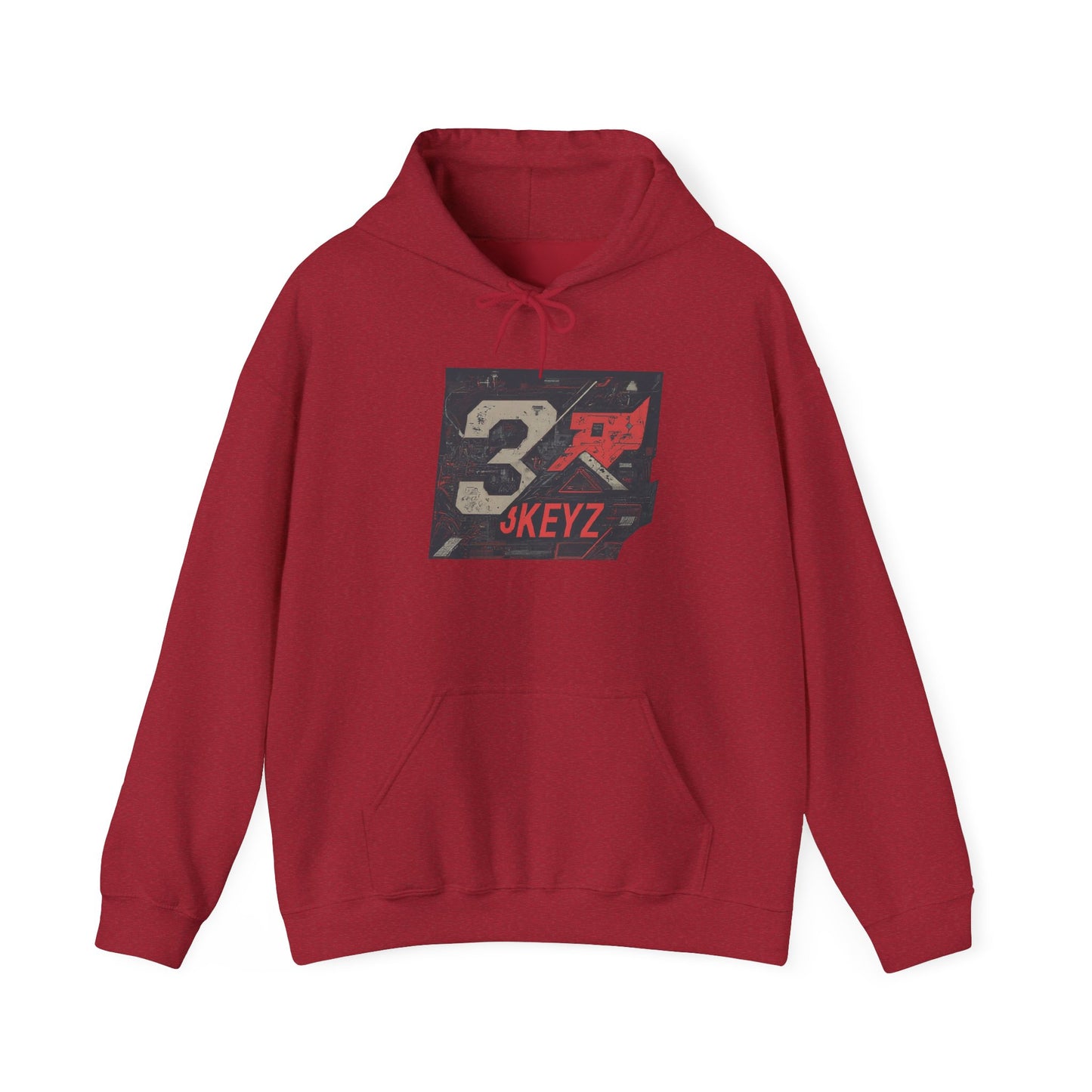 3keyz Big 3 Abstract Hoodie