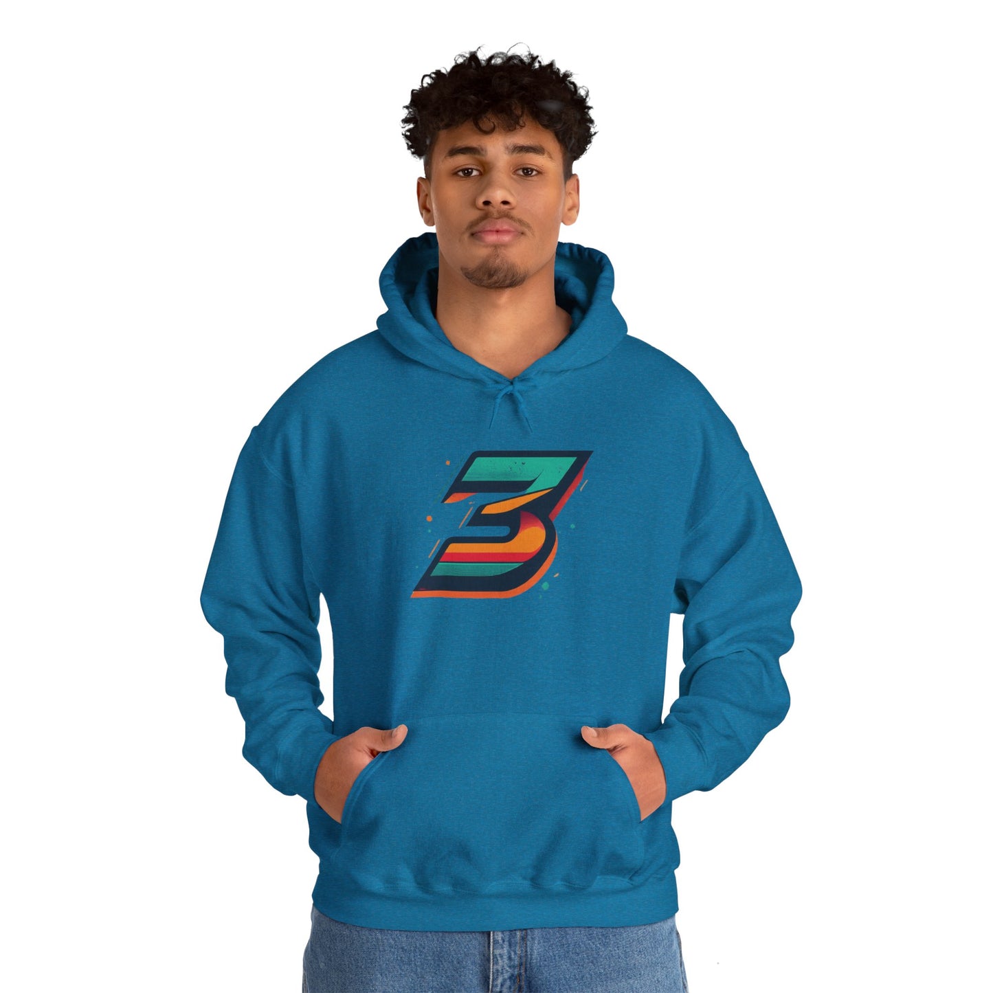 3keyz Big 3 Wavey Unisex Hoodie