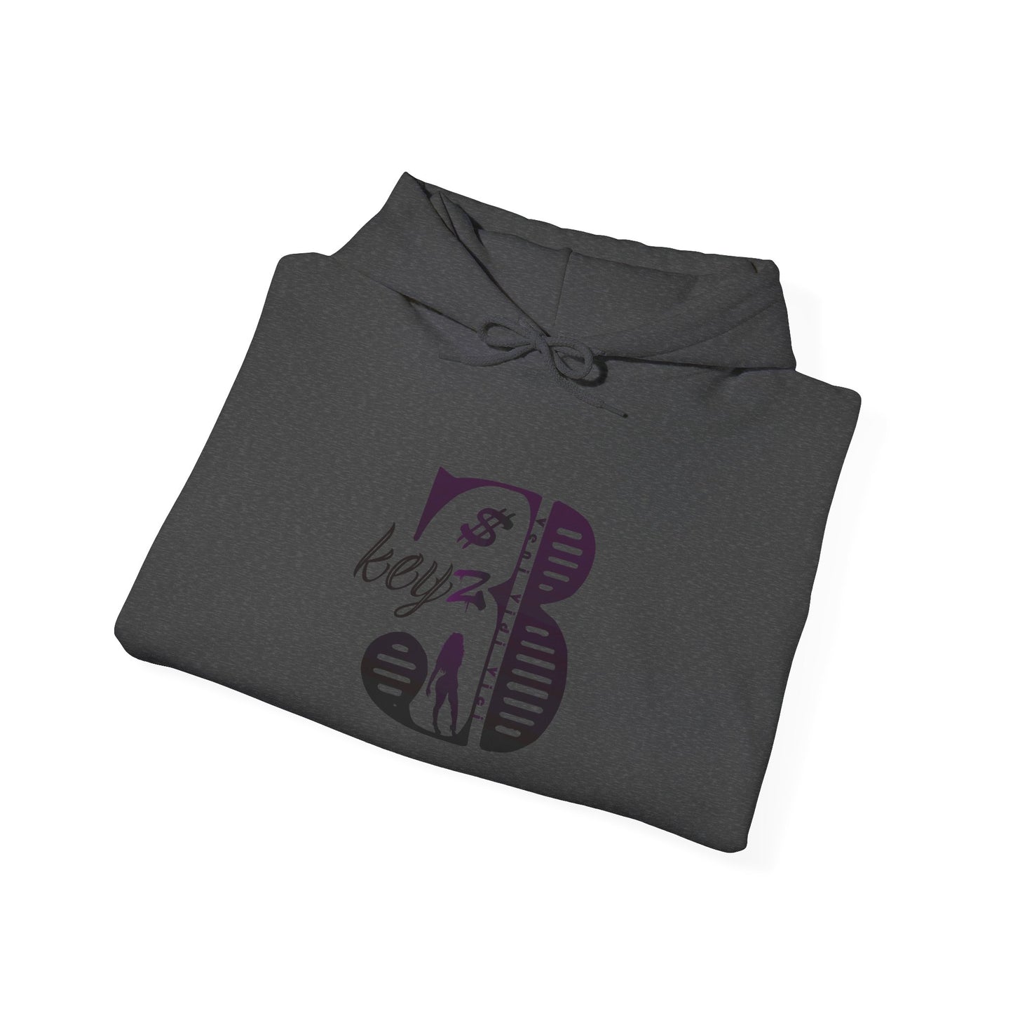 3Keyz Original Drip Unisex hoodie in Purple/Black