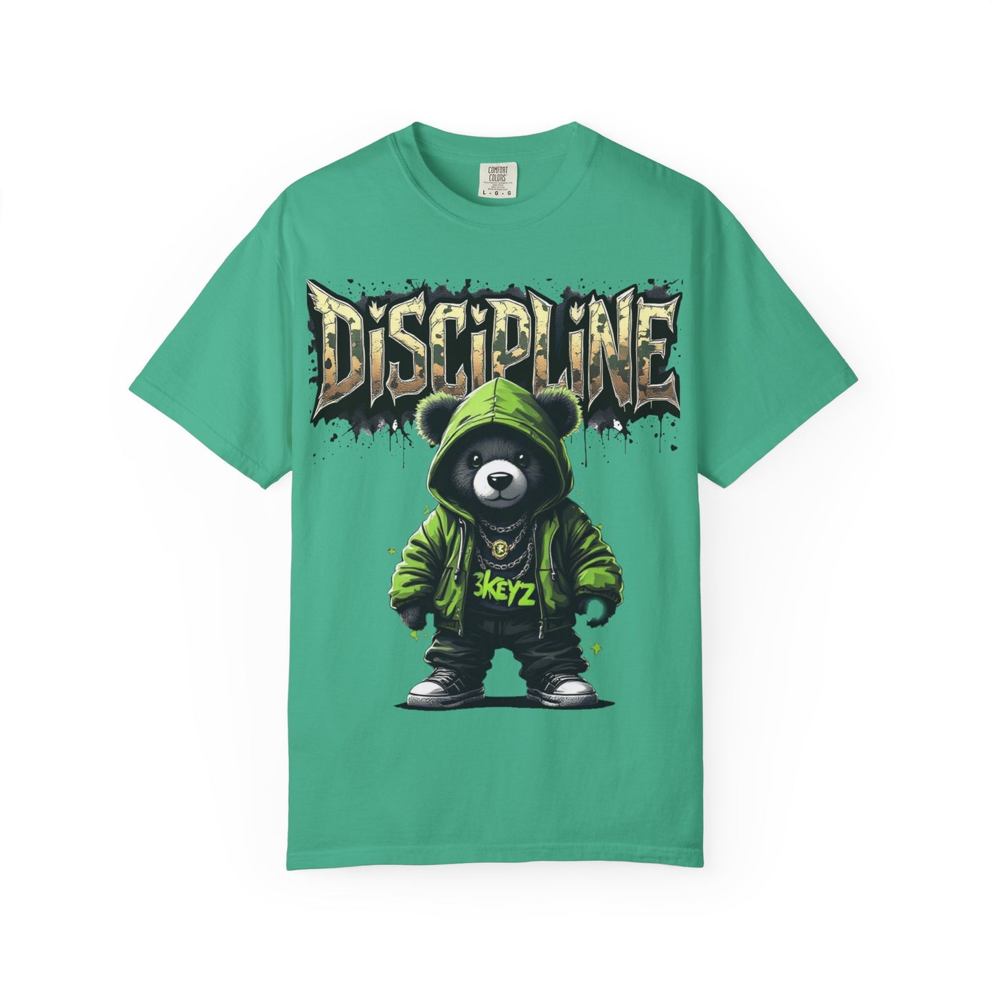 Green Teddy Discipline T