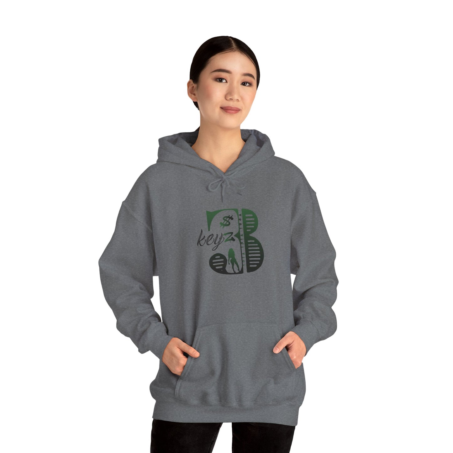 3Keyz Original Drip Unisex hoodie Green/Black