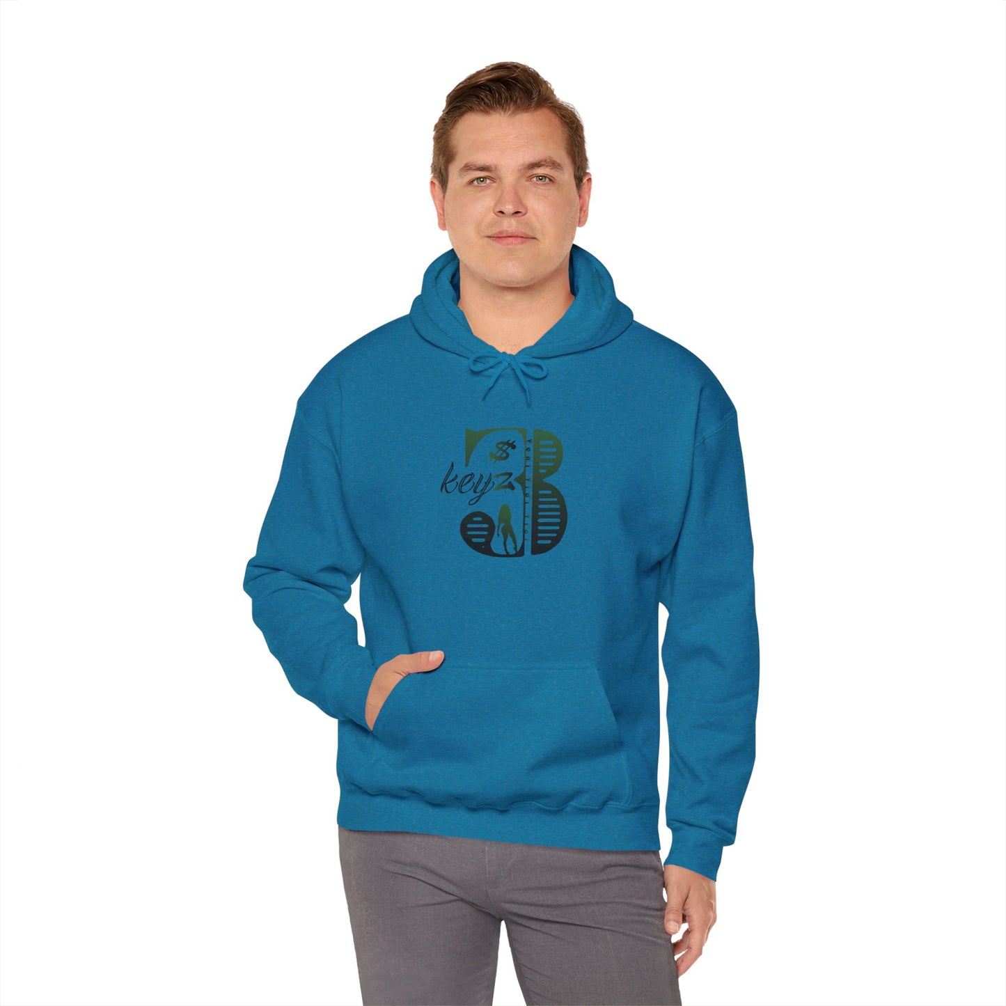 3Keyz Original Drip Unisex hoodie Green/Black