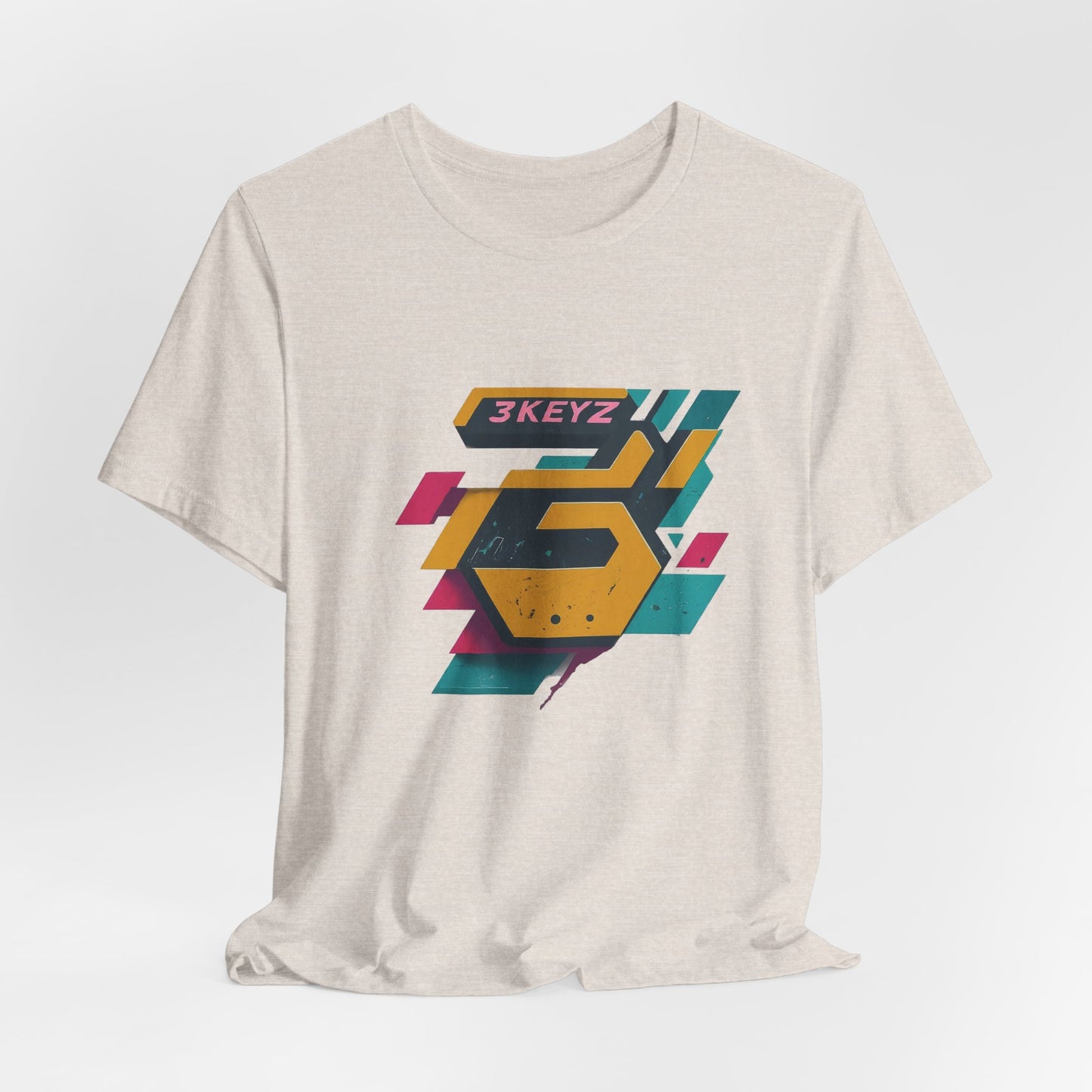 3keyz BIg 3 Paint Splatter1 Unisex T-Shirt