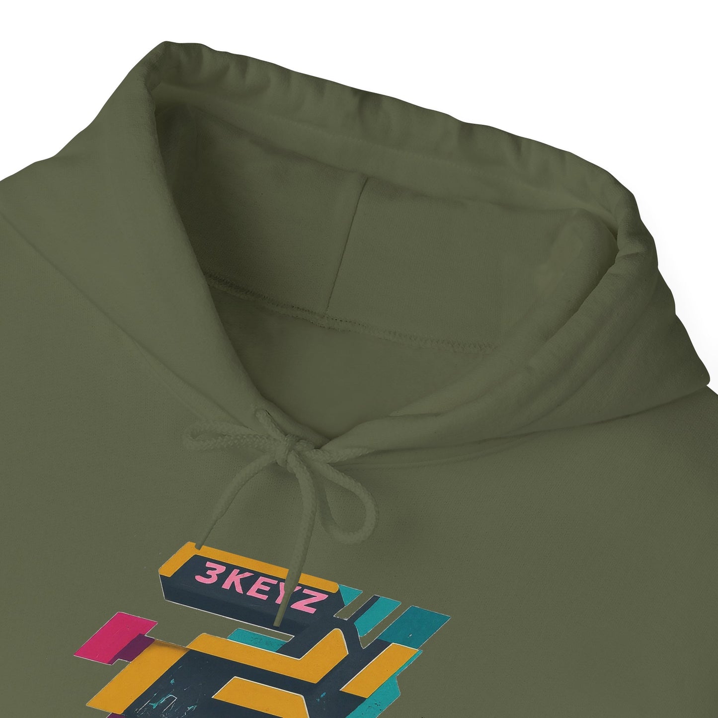 3keyz Big 3 Paint Splatter2 Hoodie
