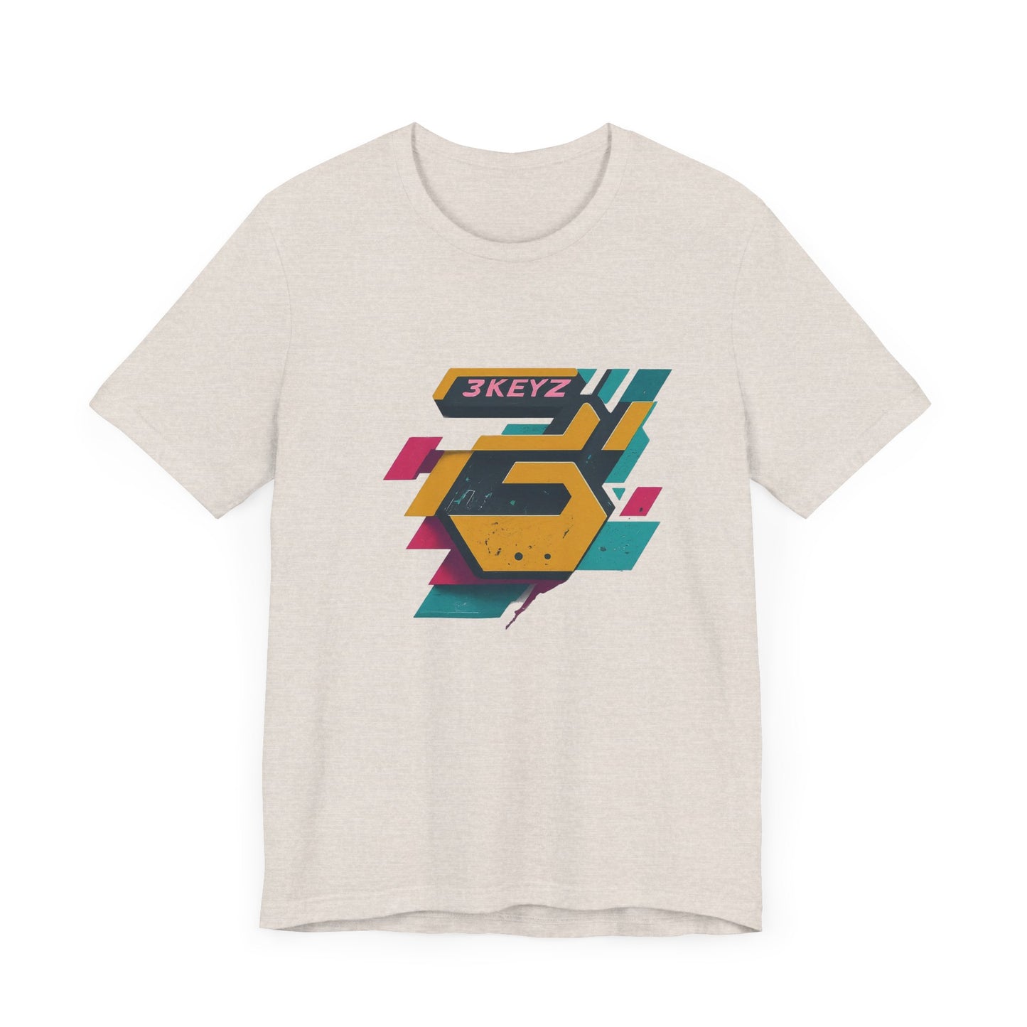 3keyz BIg 3 Paint Splatter1 Unisex T-Shirt