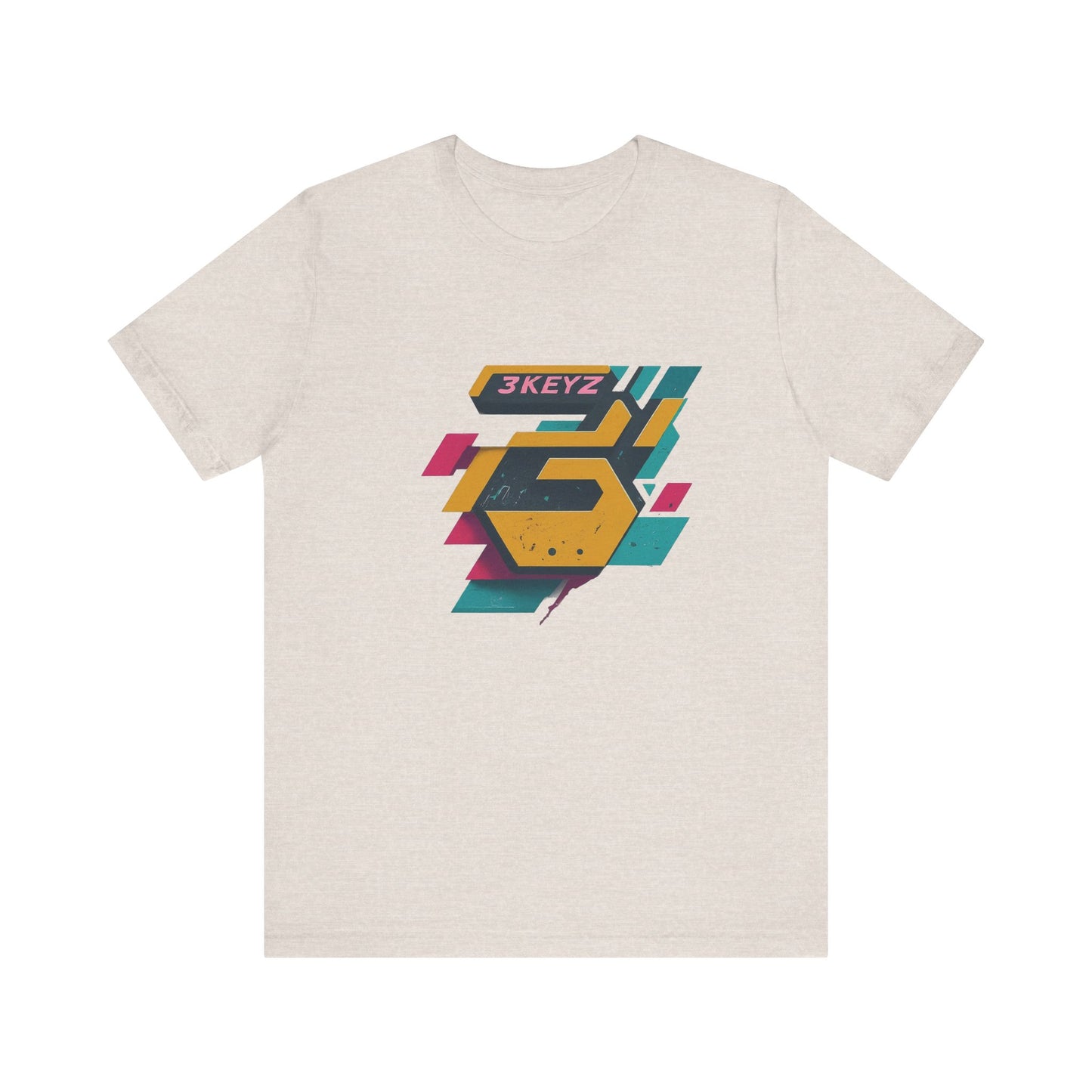 3keyz BIg 3 Paint Splatter1 Unisex T-Shirt