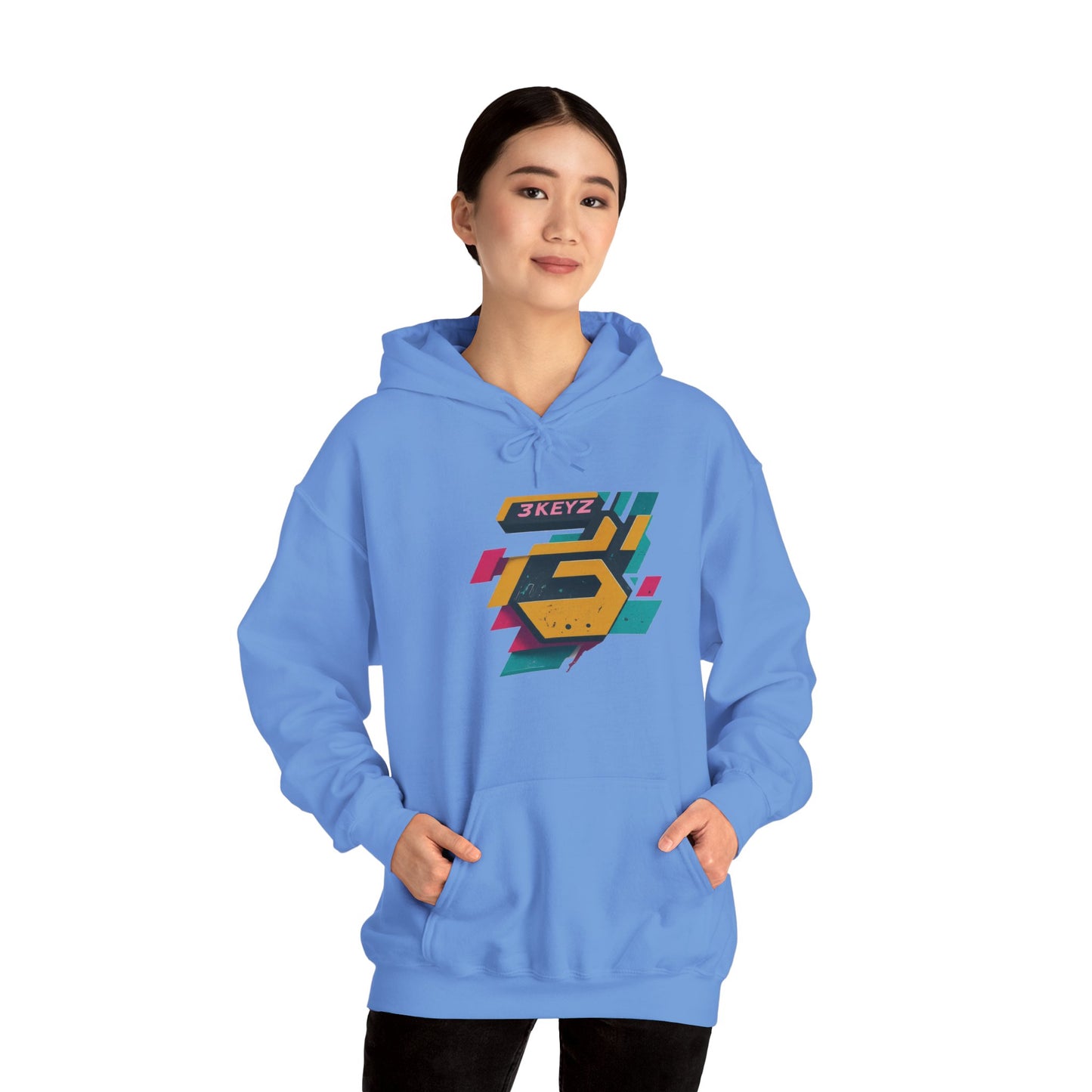 3keyz Big 3 Paint Splatter2 Hoodie