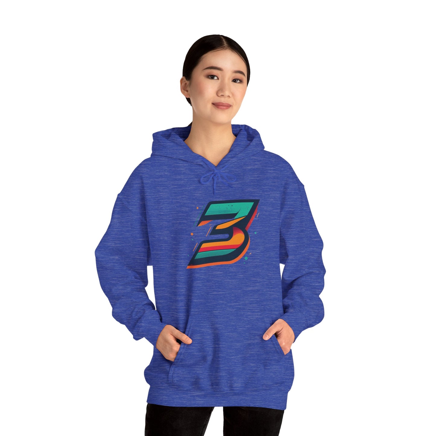 3keyz Big 3 Wavey Unisex Hoodie