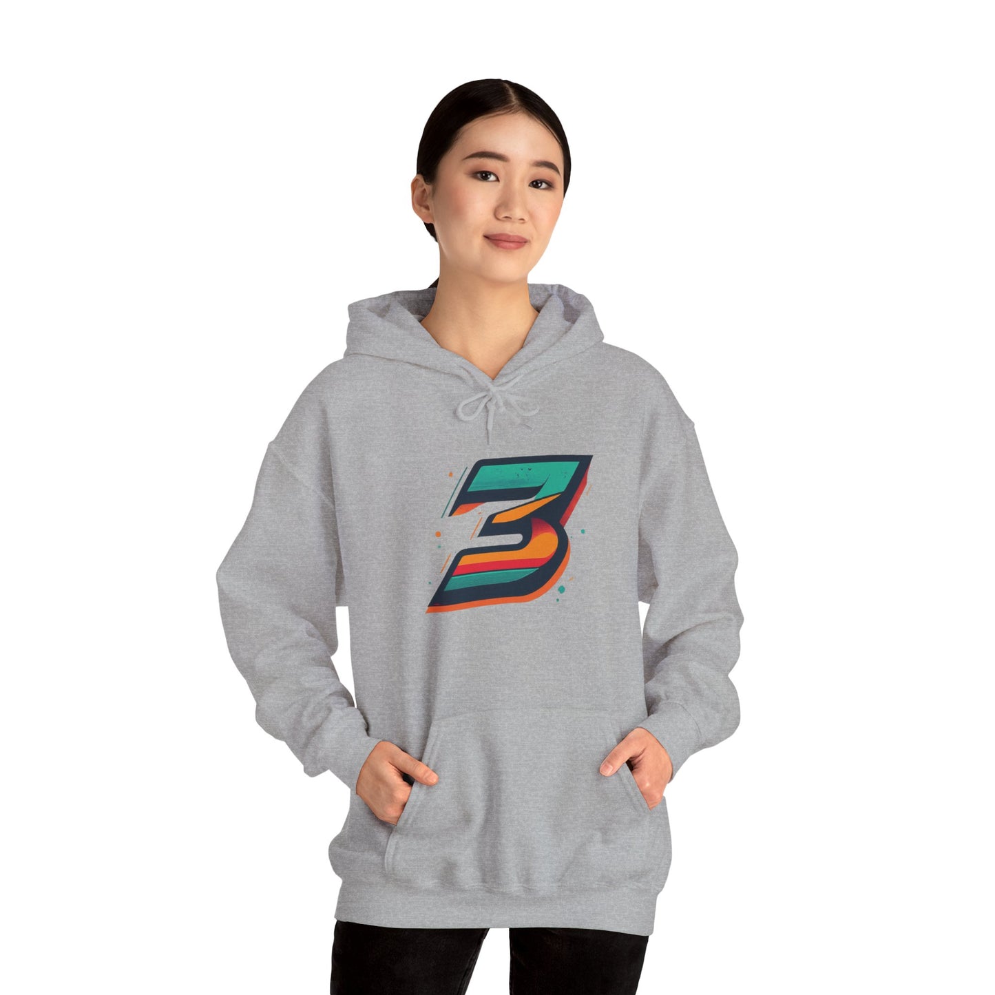 3keyz Big 3 Wavey Unisex Hoodie