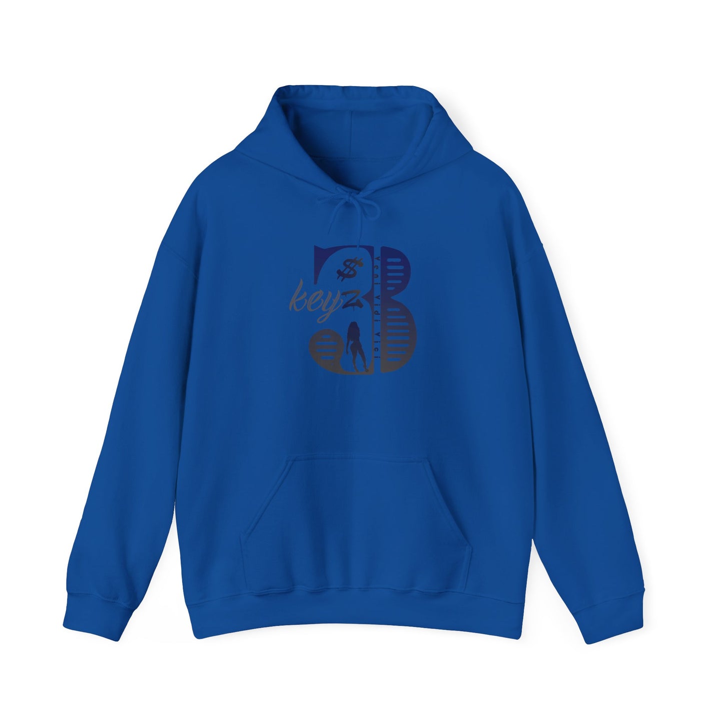 3keyz Original Drip Unisex Hoodie Blue/Grey
