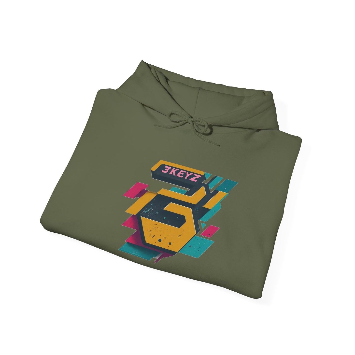 3keyz Big 3 Paint Splatter2 Hoodie