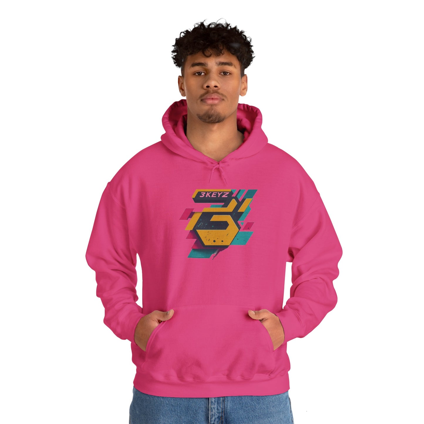 3keyz Big 3 Paint Splatter2 Hoodie