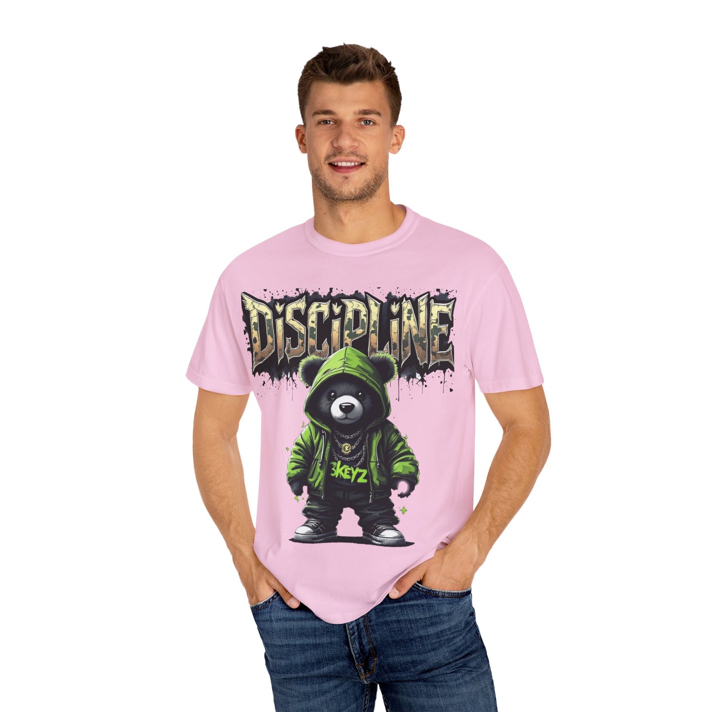 Green Teddy Discipline T