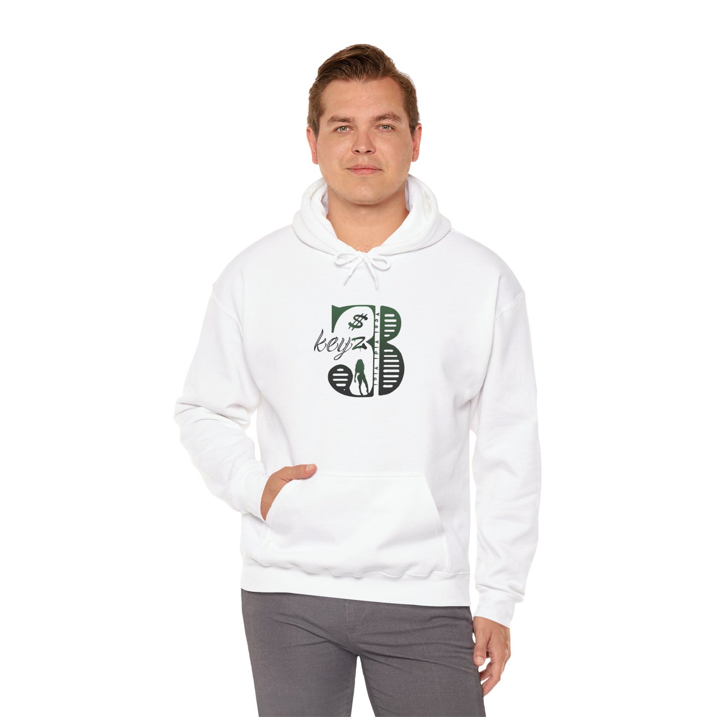3Keyz Original Drip Unisex hoodie Green/Black
