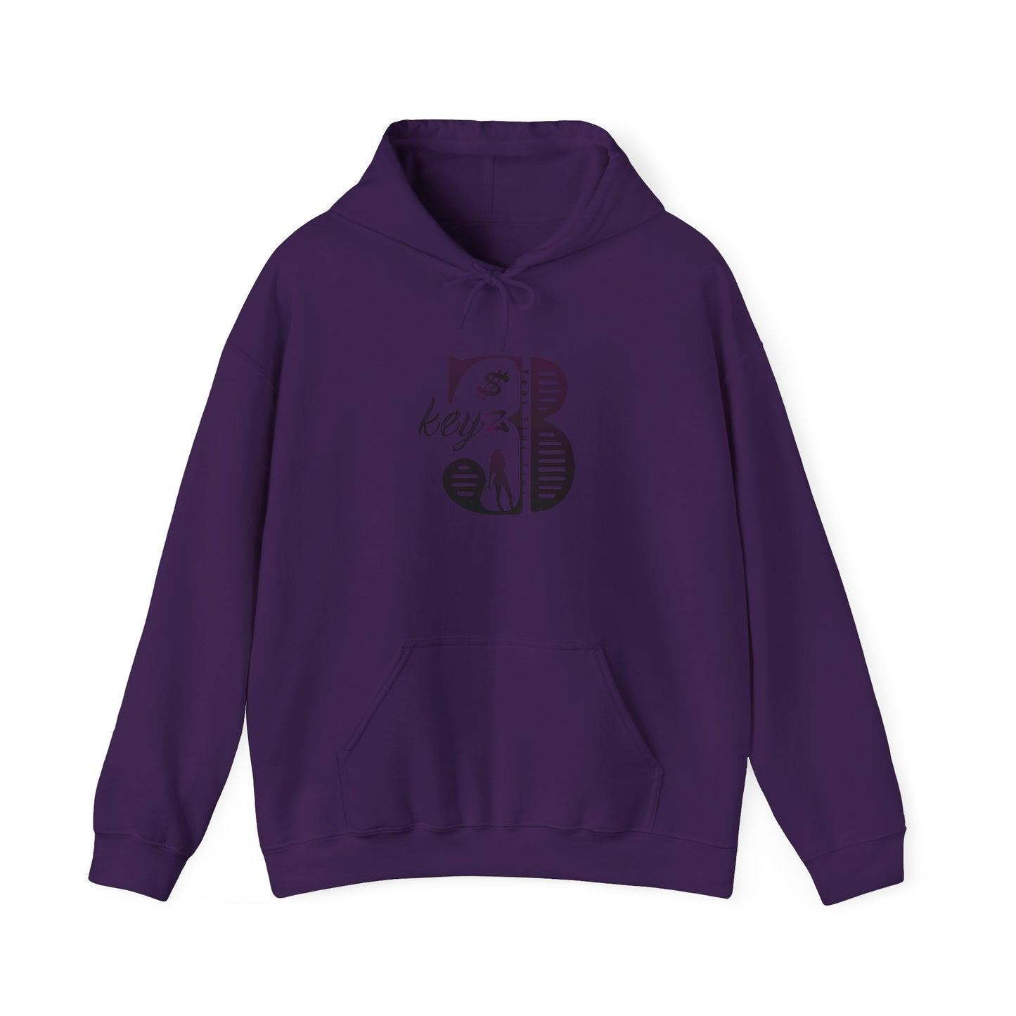 3Keyz Original Drip Unisex hoodie in Purple/Black