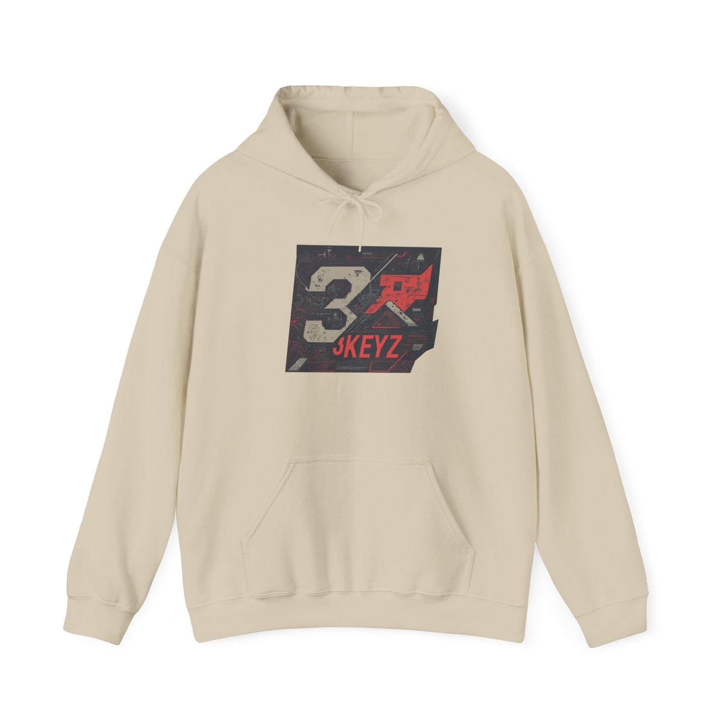 3keyz Big 3 Abstract Hoodie