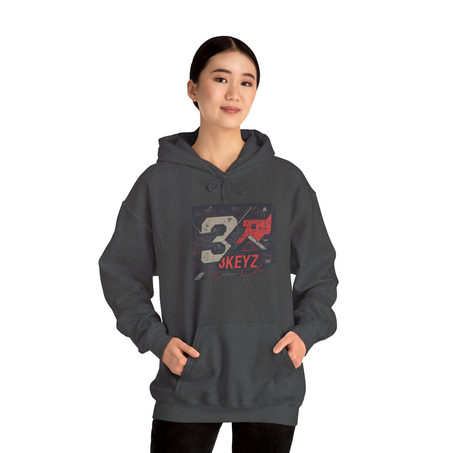 3keyz Big 3 Abstract Hoodie