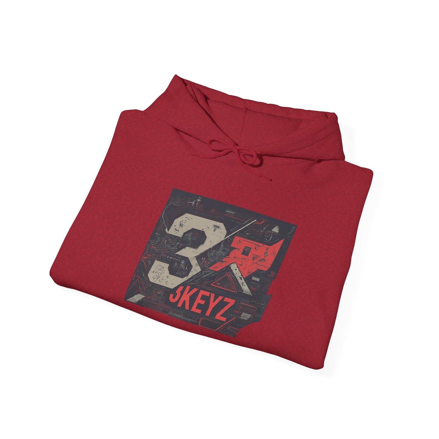 3keyz Big 3 Abstract Hoodie
