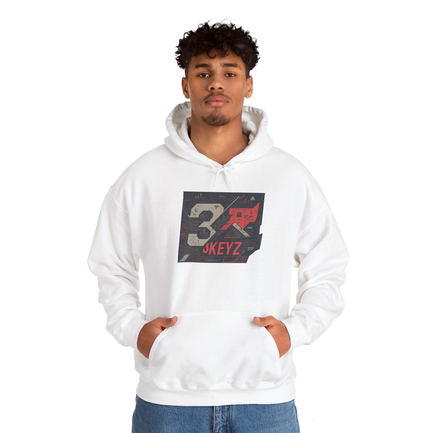 3keyz Big 3 Abstract Hoodie