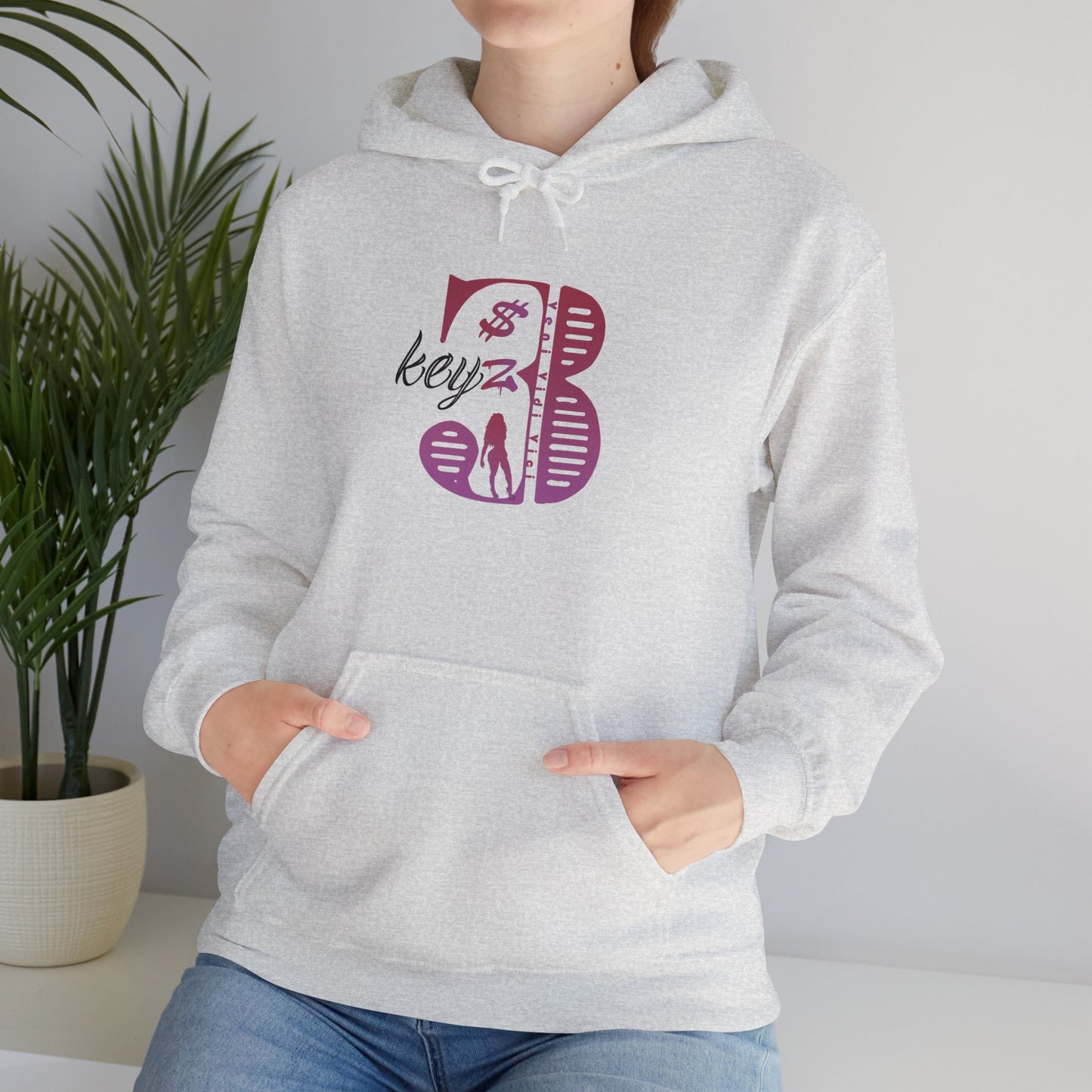 3Keyz Original Drip Unisex hoodie Pinky