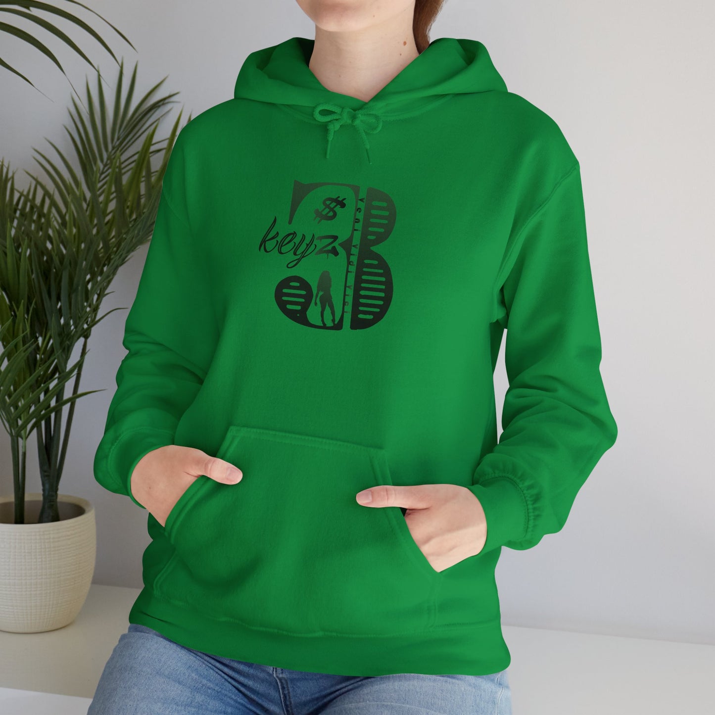 3Keyz Original Drip Unisex hoodie Green/Black