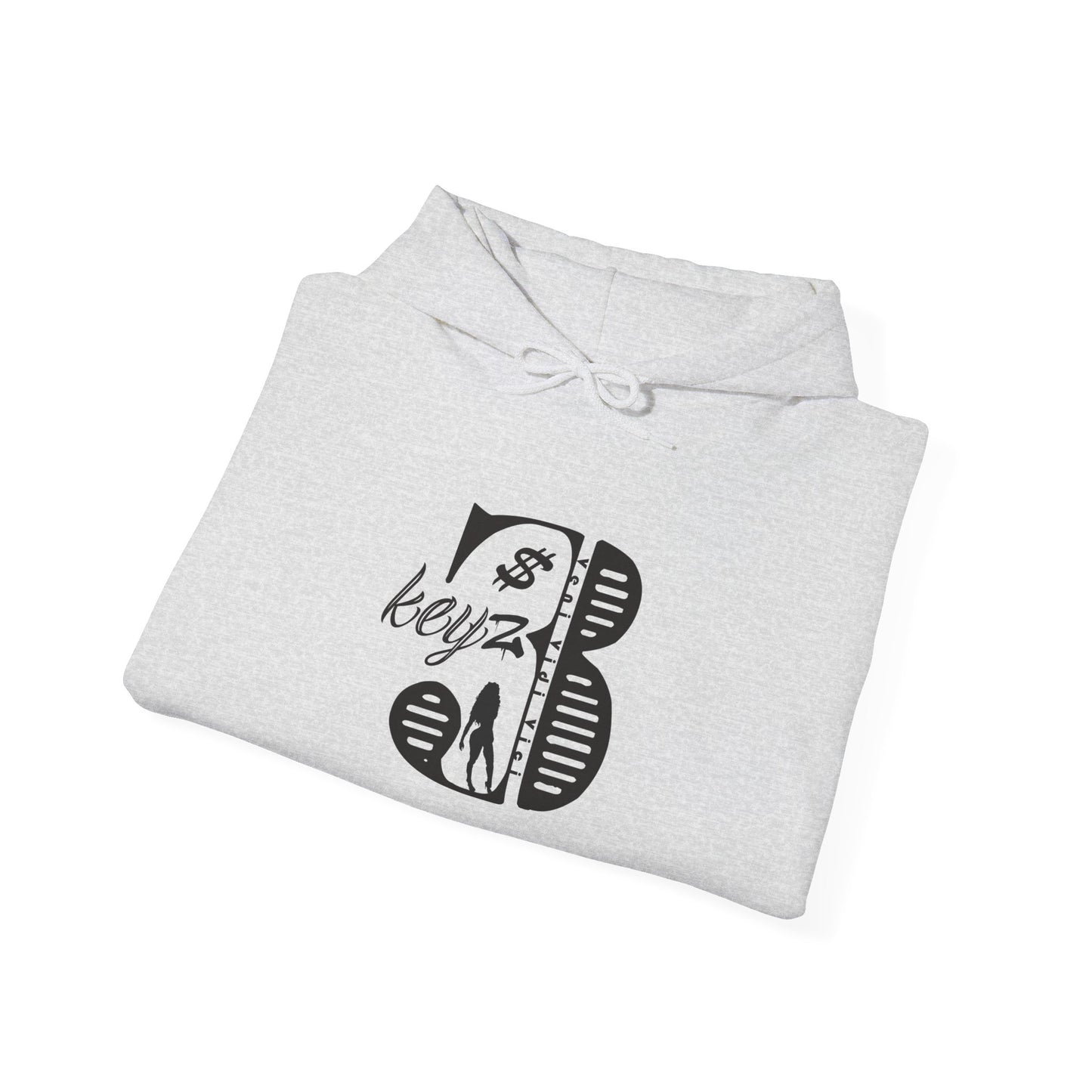 3Keyz Original Drip Unisex hoodie Black.