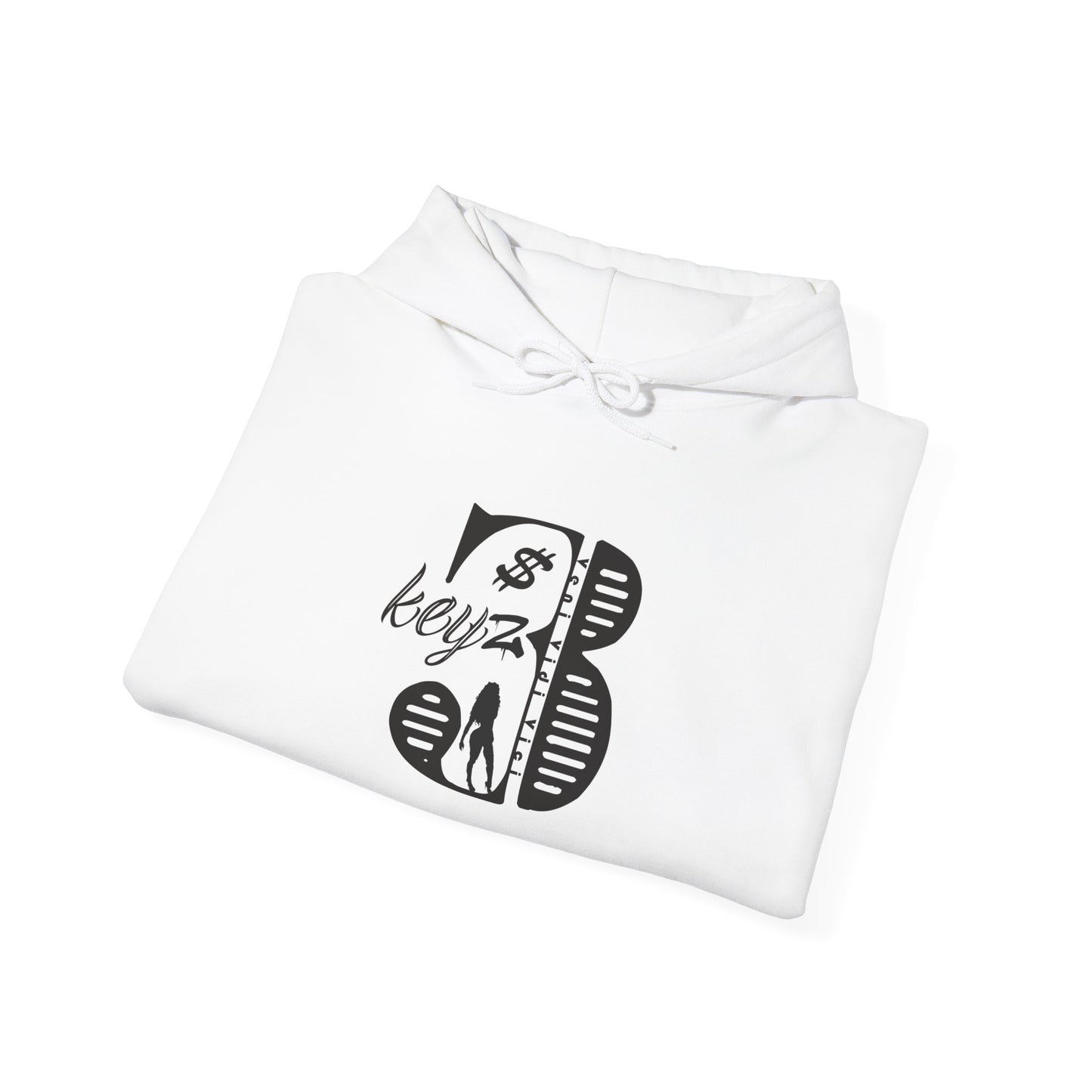 3Keyz Original Drip Unisex hoodie Black.