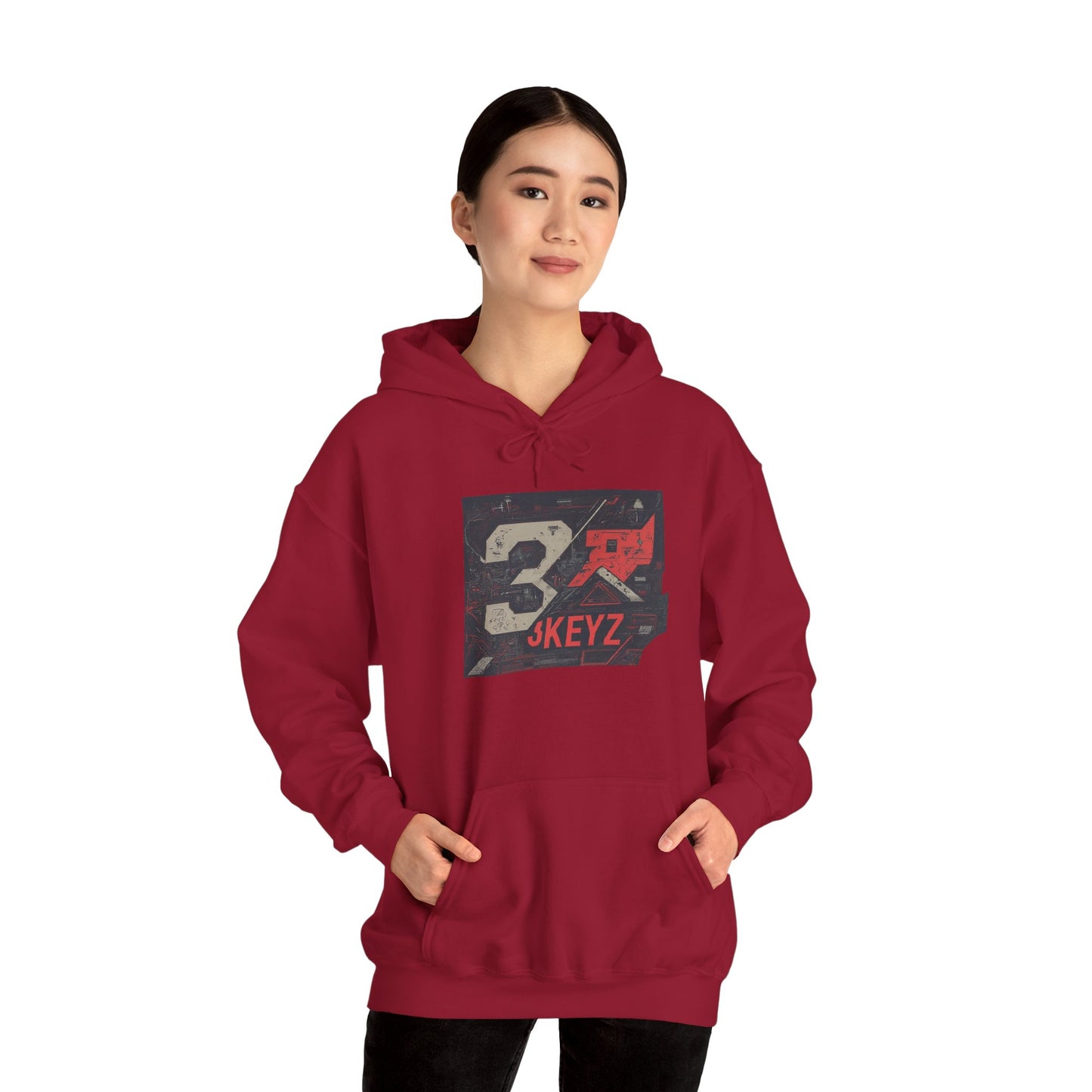3keyz Big 3 Abstract Hoodie