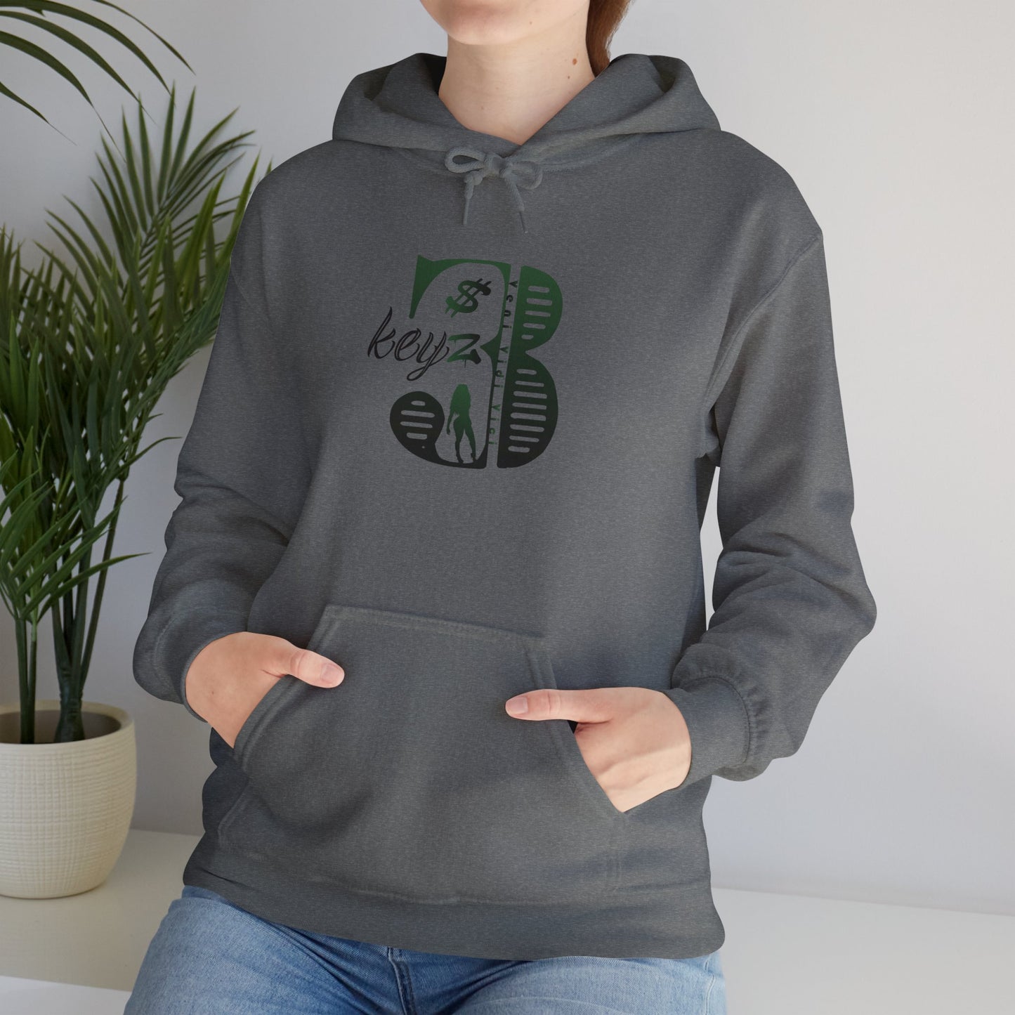 3Keyz Original Drip Unisex hoodie Green/Black