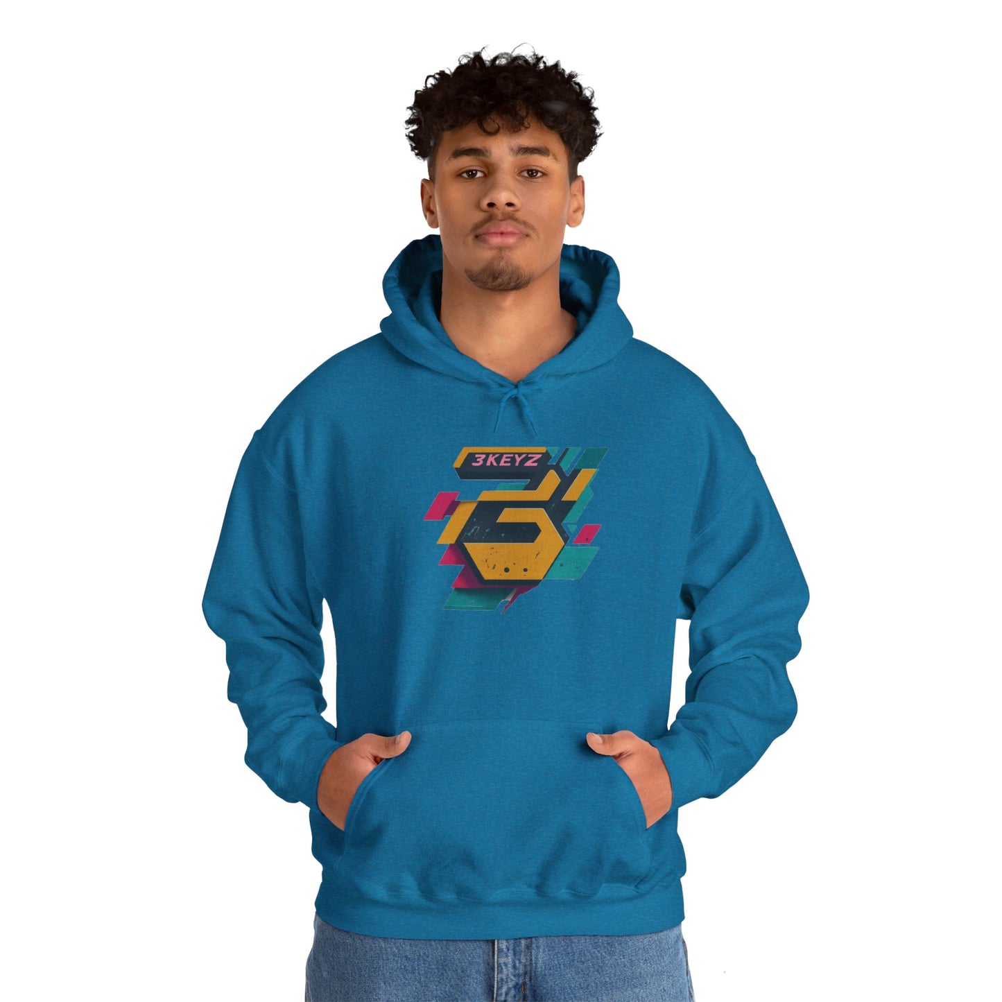 3keyz Big 3 Paint Splatter2 Hoodie