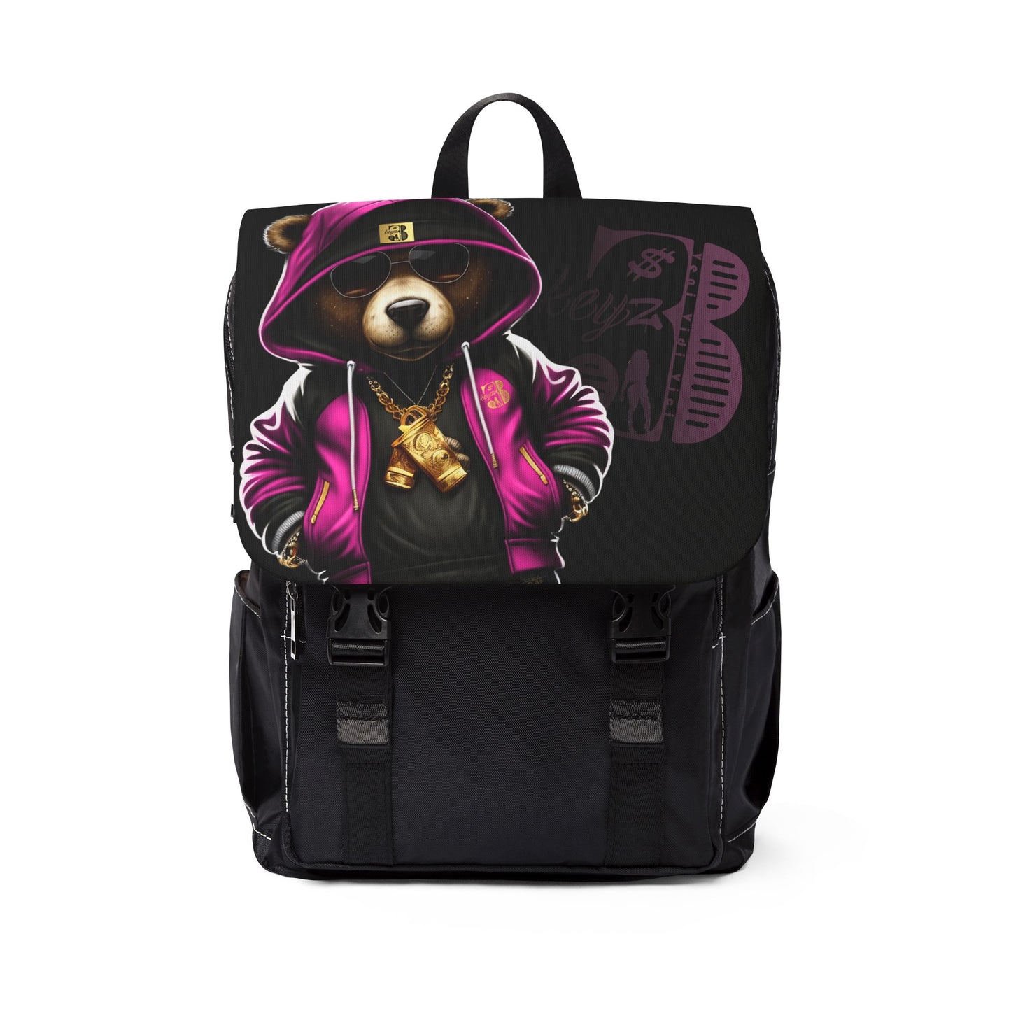 3keyz OG Teddy Pink Drip backpack