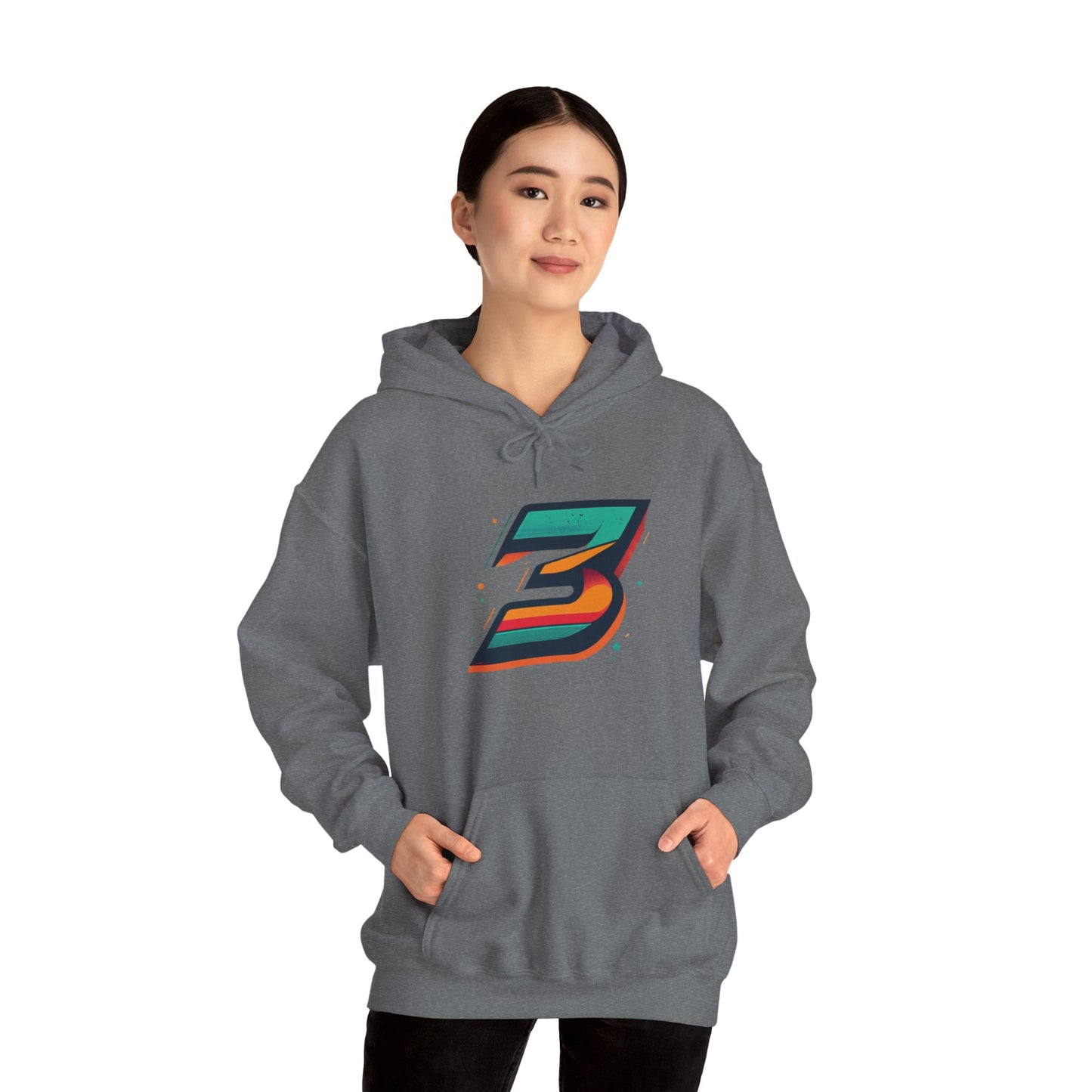 3keyz Big 3 Wavey Unisex Hoodie