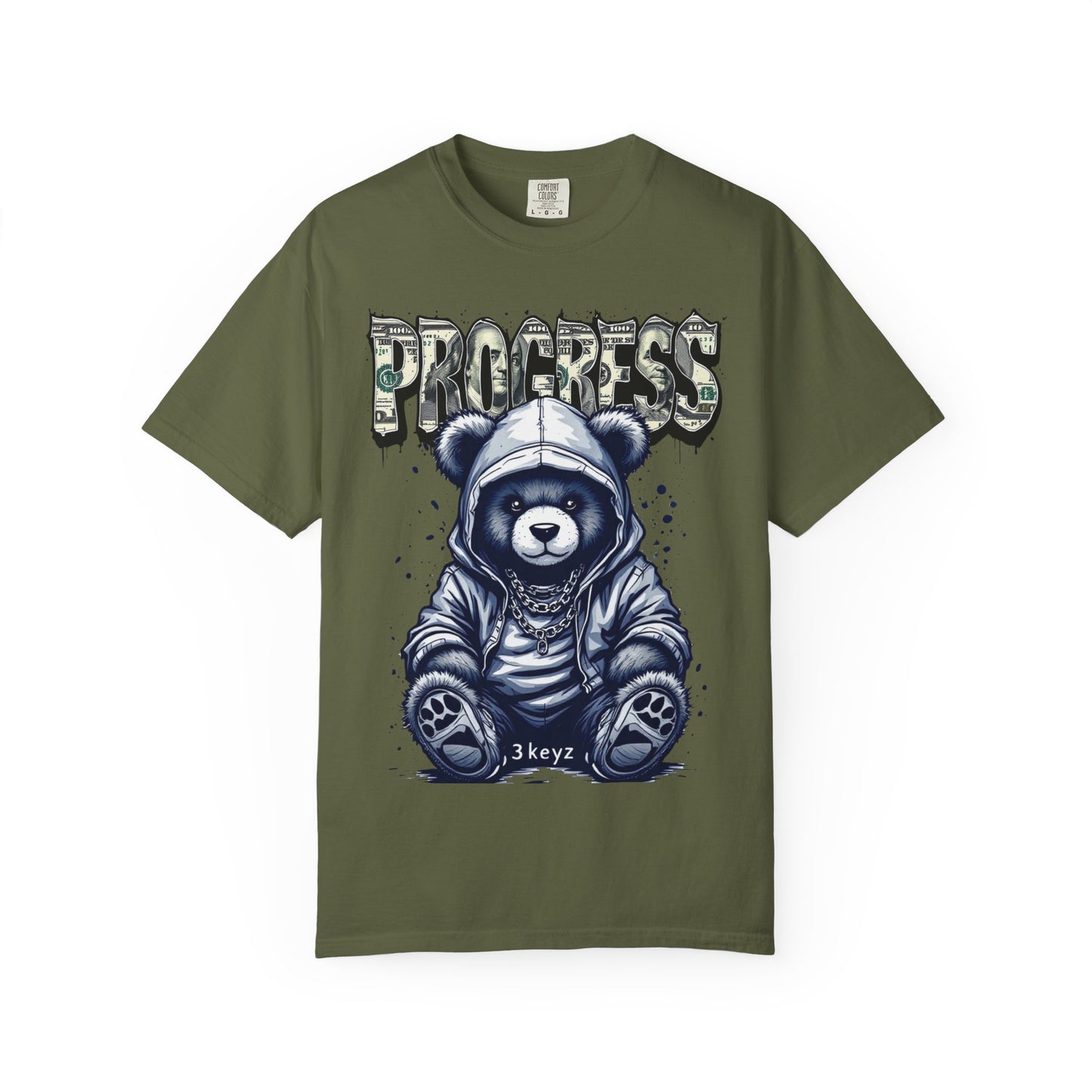 Street Drip T-shirt - Progress 3 Teddy Drip