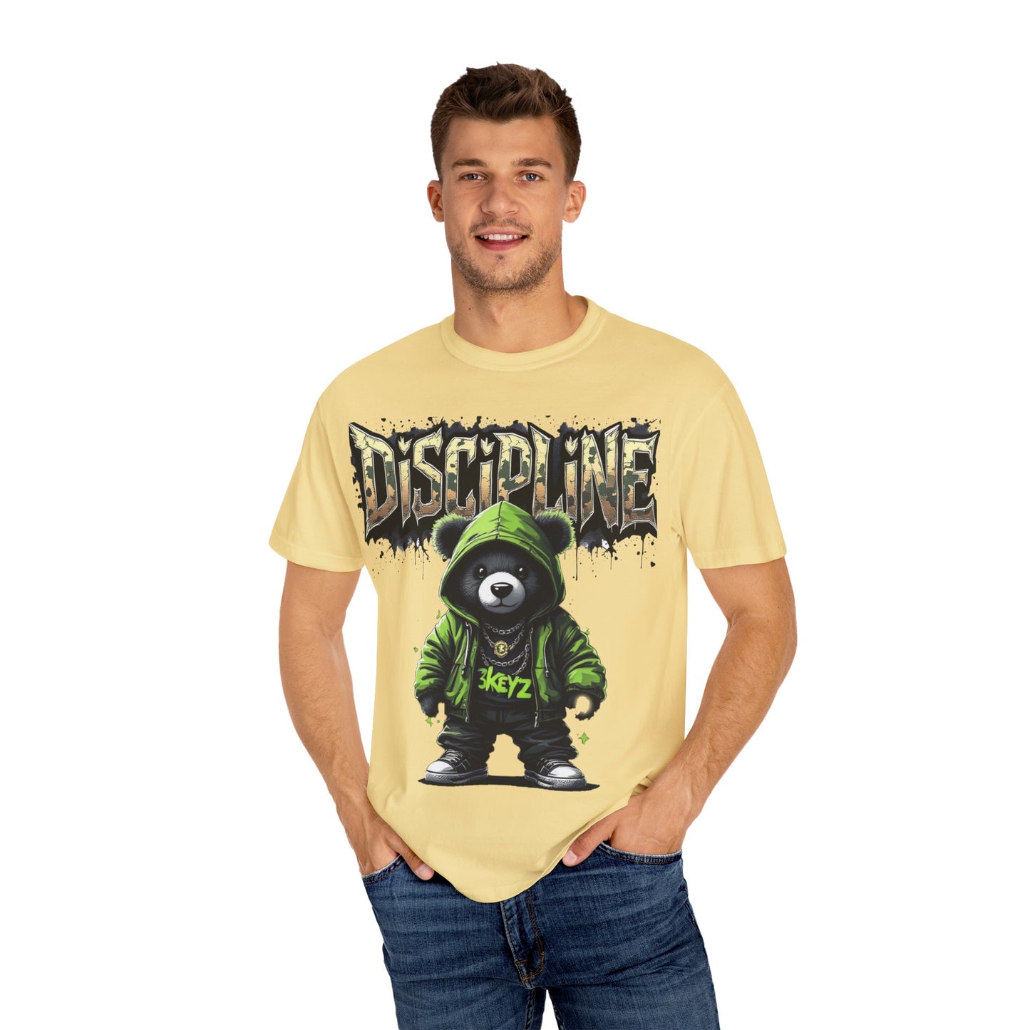 Green Teddy Discipline T