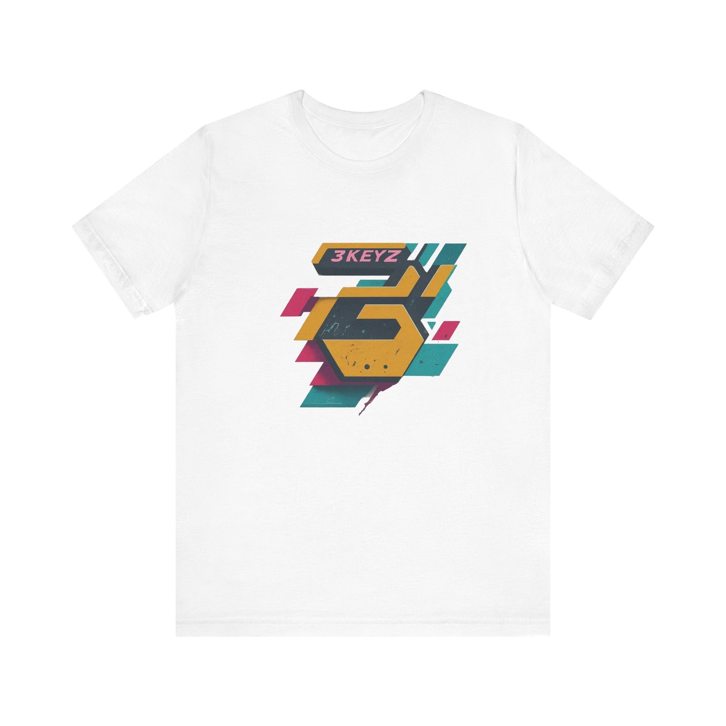 3keyz BIg 3 Paint Splatter1 Unisex T-Shirt