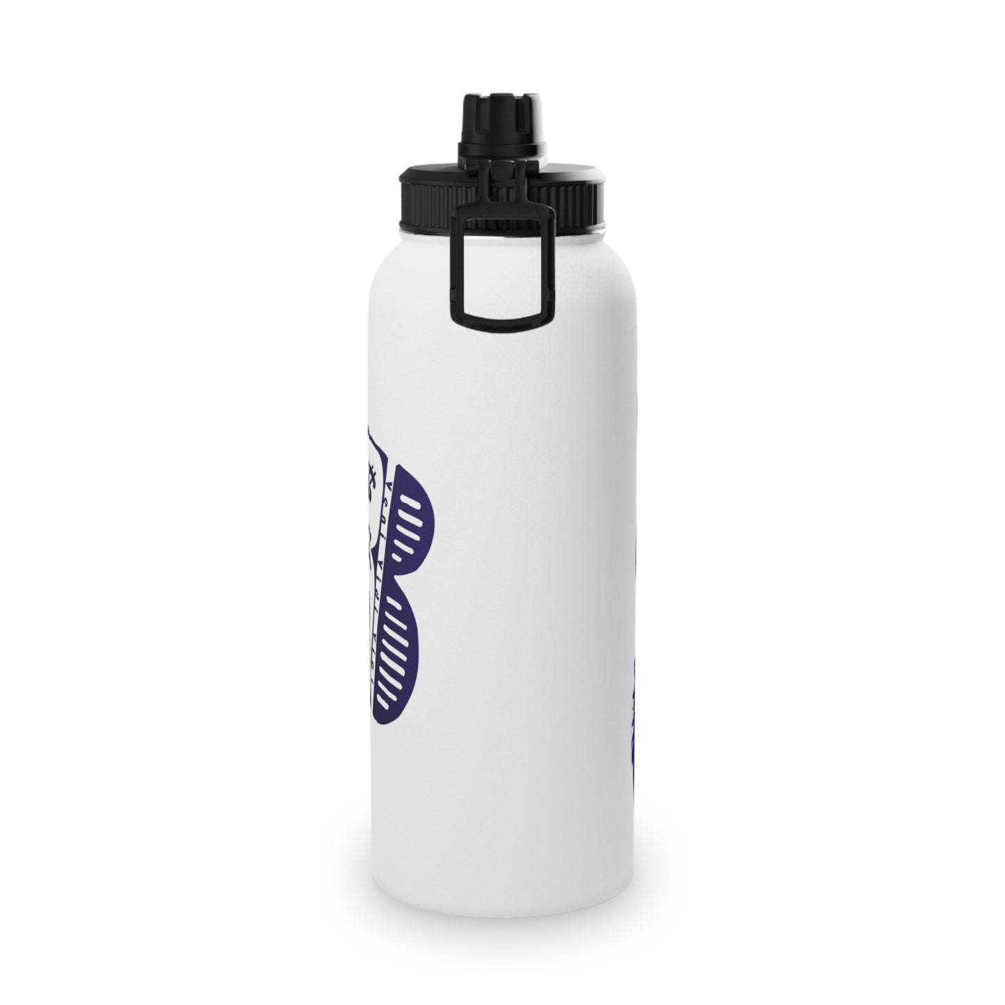 3keyz Cool Bear Blue Stainless Steel Water Bottle with Sports Lid