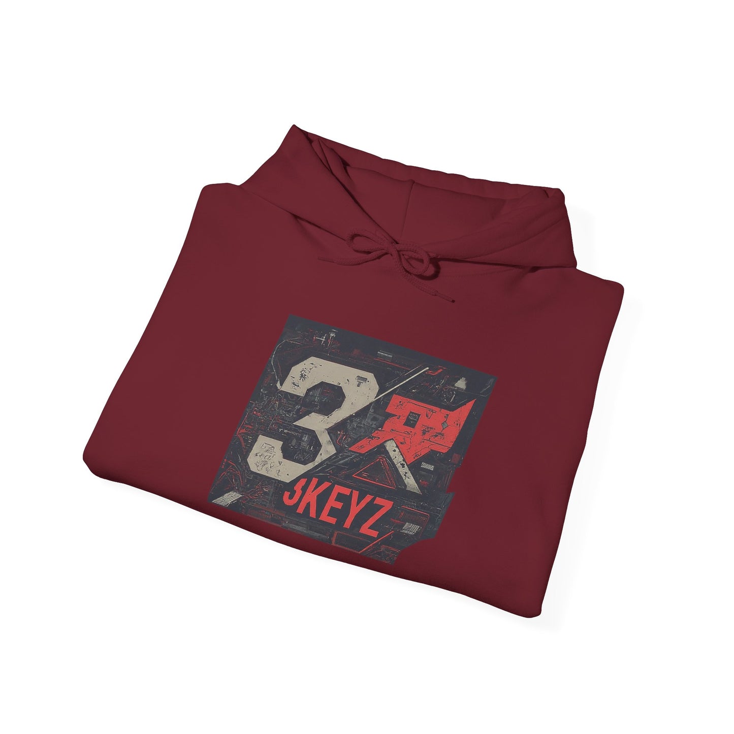 3keyz Big 3 Abstract Hoodie