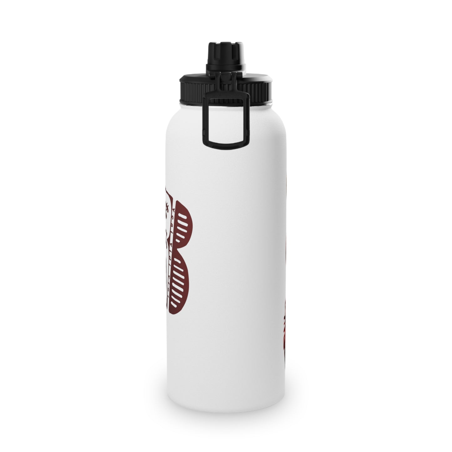 3keyz Cool Bear Red Stainless Steel Water Bottle with Sports Lid