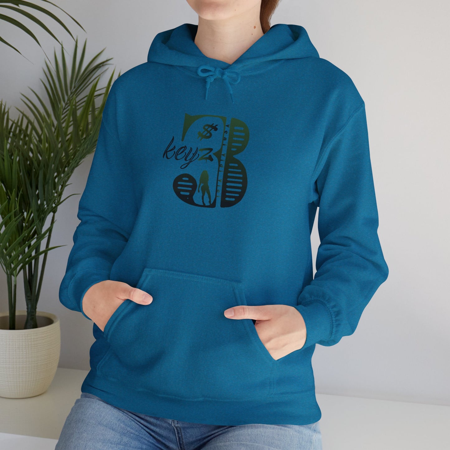 3Keyz Original Drip Unisex hoodie Green/Black