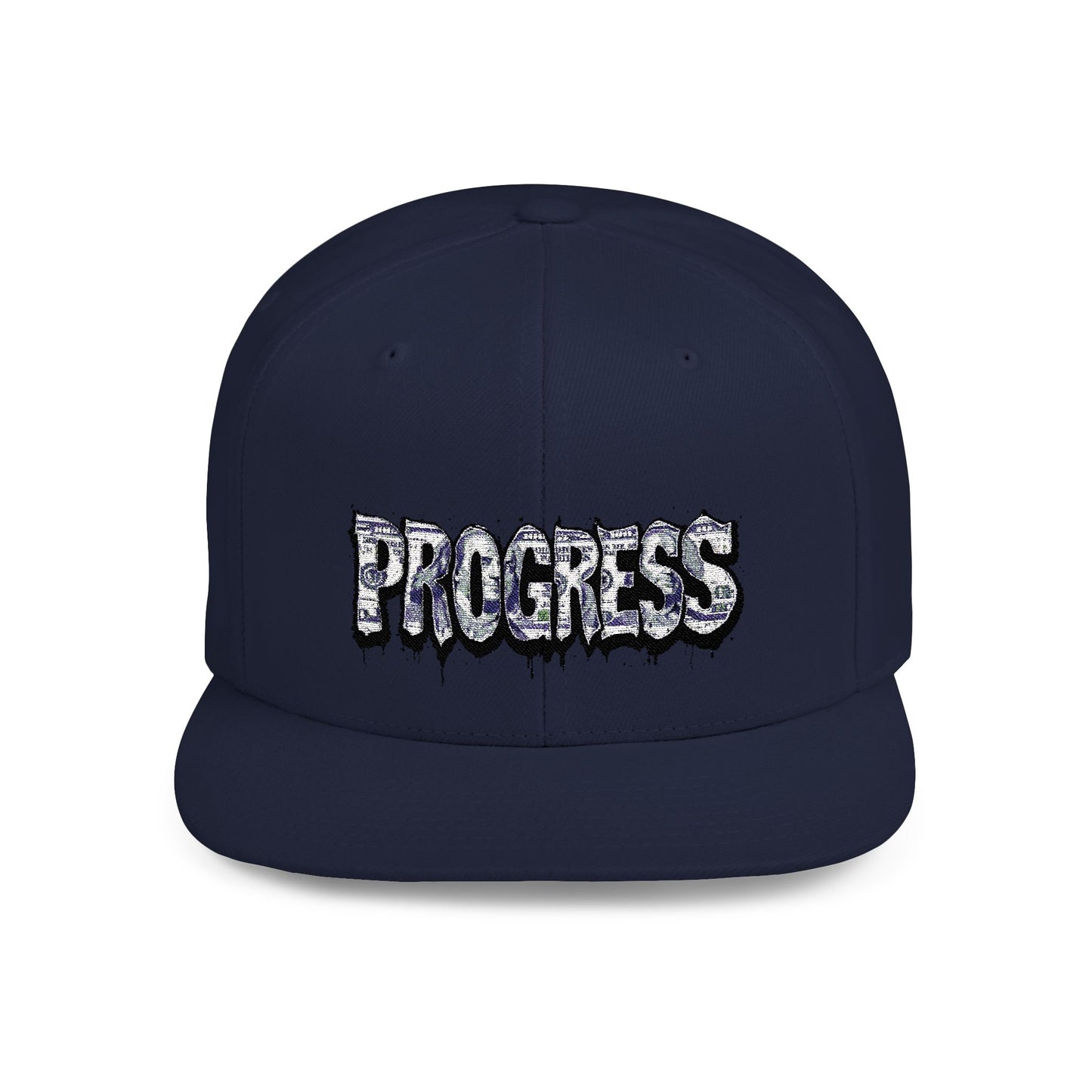 Snapback Cap - Progress Drip Money