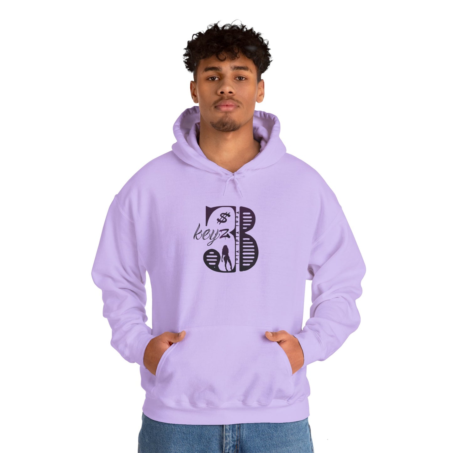 3Keyz Original Drip Unisex hoodie in Purple/Black