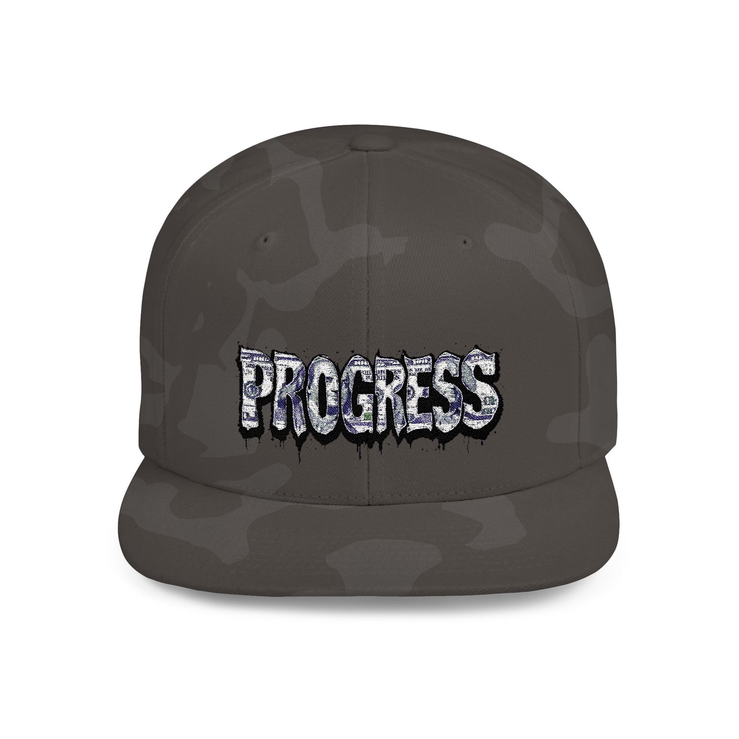 Snapback Cap - Progress Drip Money