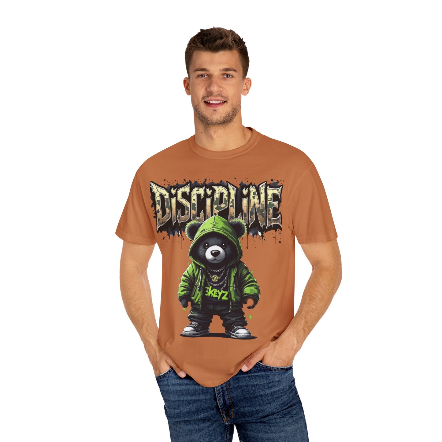 Green Teddy Discipline T