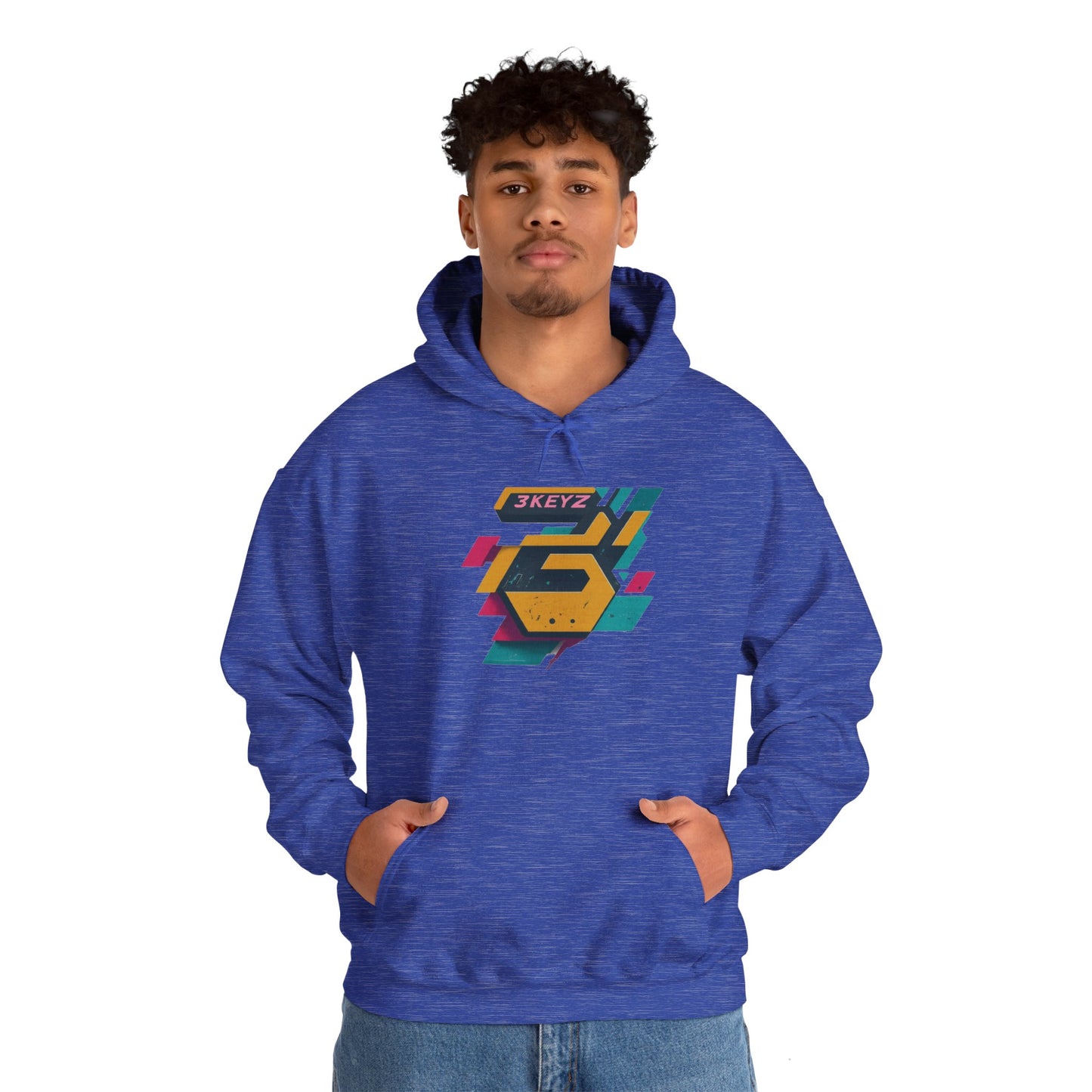 3keyz Big 3 Paint Splatter2 Hoodie