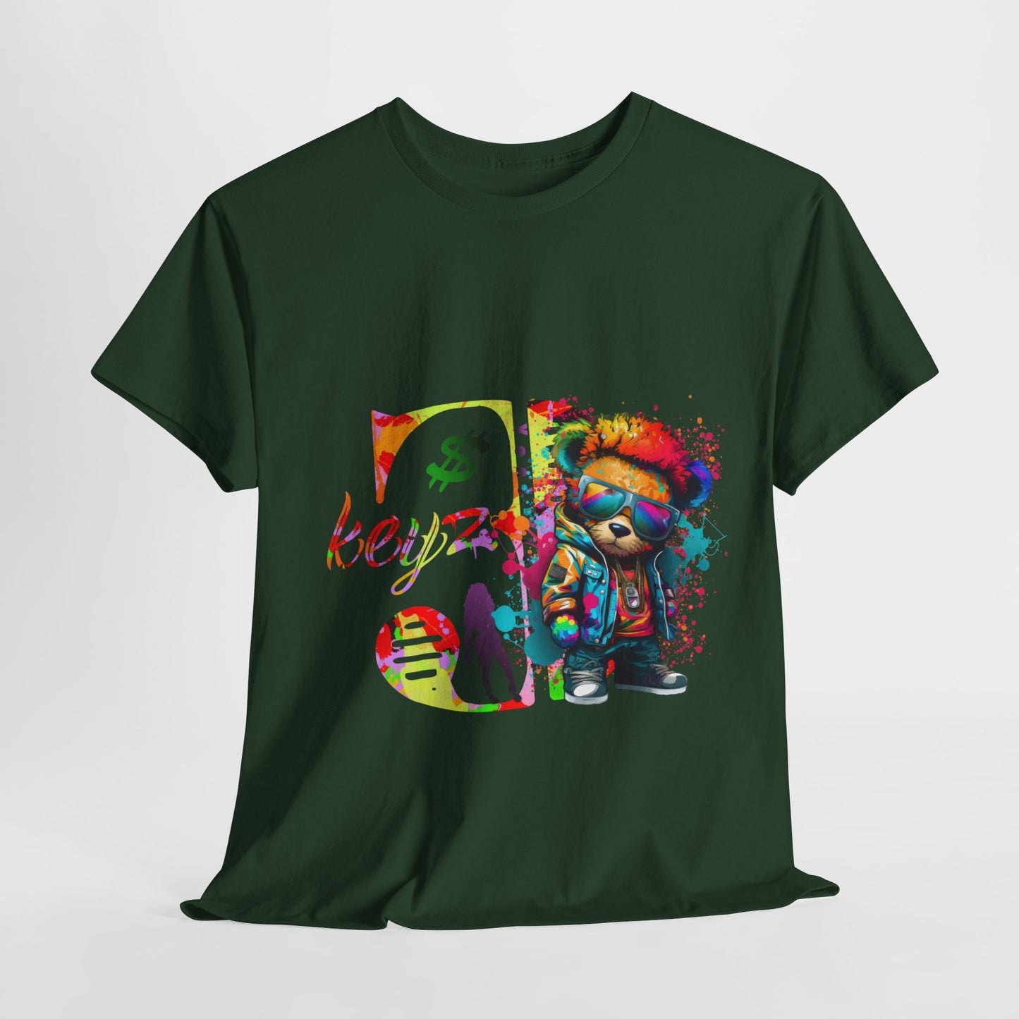 3keyz OG Teddy Paint Splatter
