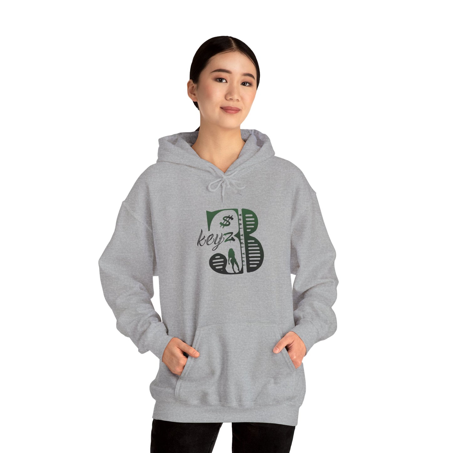 3Keyz Original Drip Unisex hoodie Green/Black