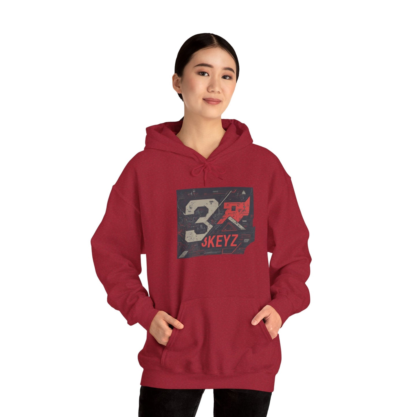 3keyz Big 3 Abstract Hoodie