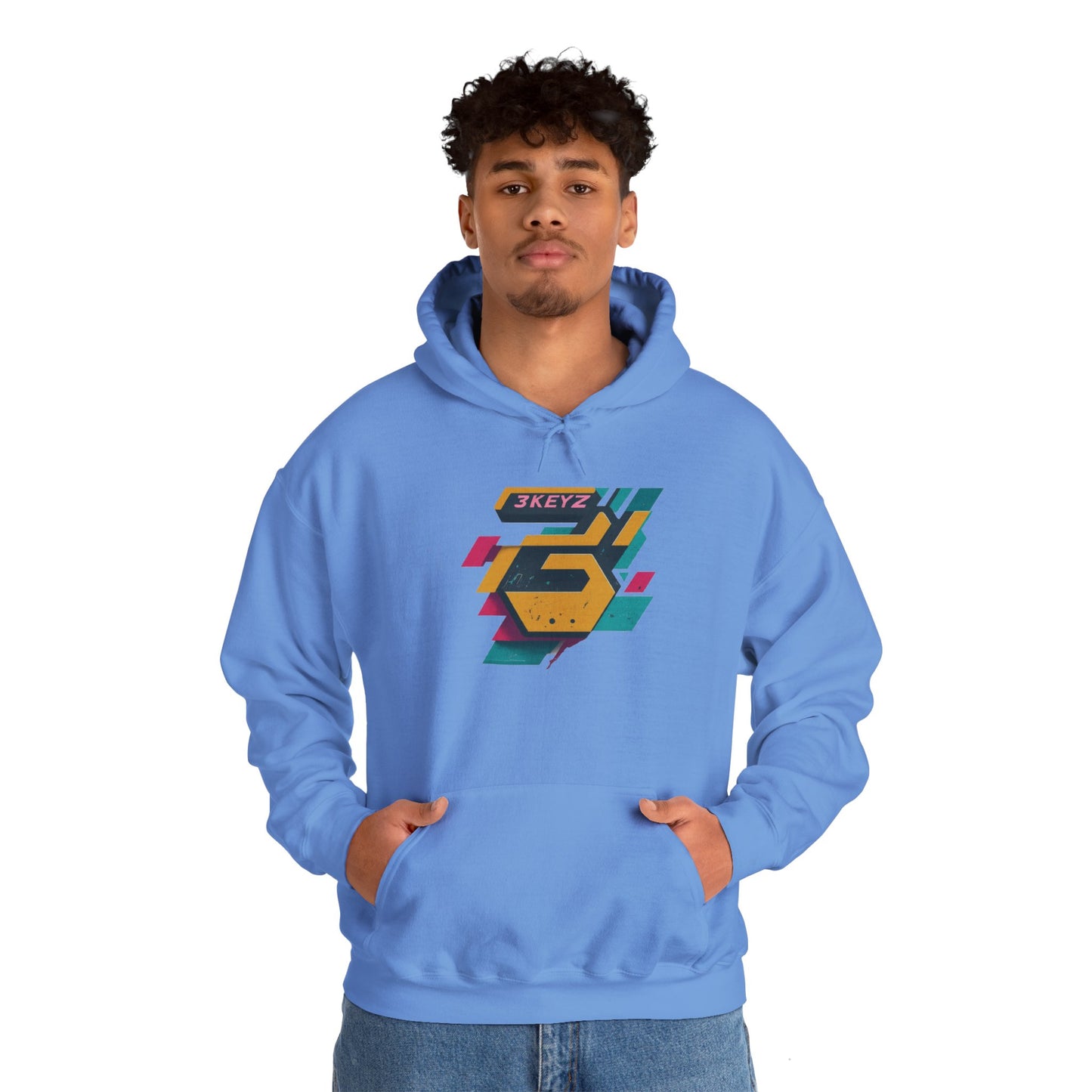 3keyz Big 3 Paint Splatter2 Hoodie