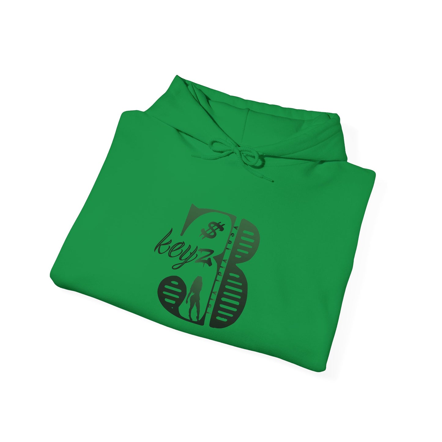 3Keyz Original Drip Unisex hoodie Green/Black